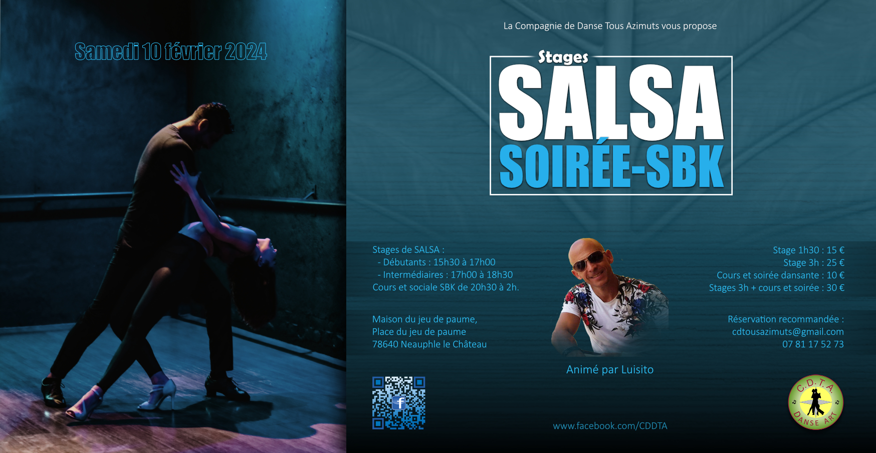 Stages, Cours Salsa et Soirée SBK