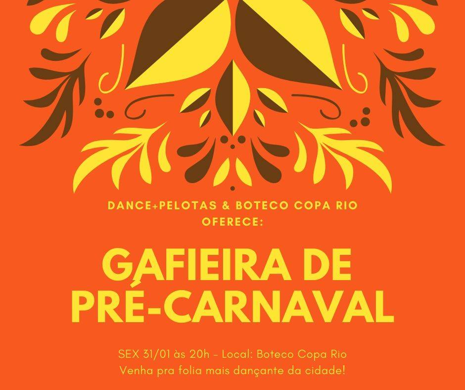 Gafieira de Pré-Carnaval