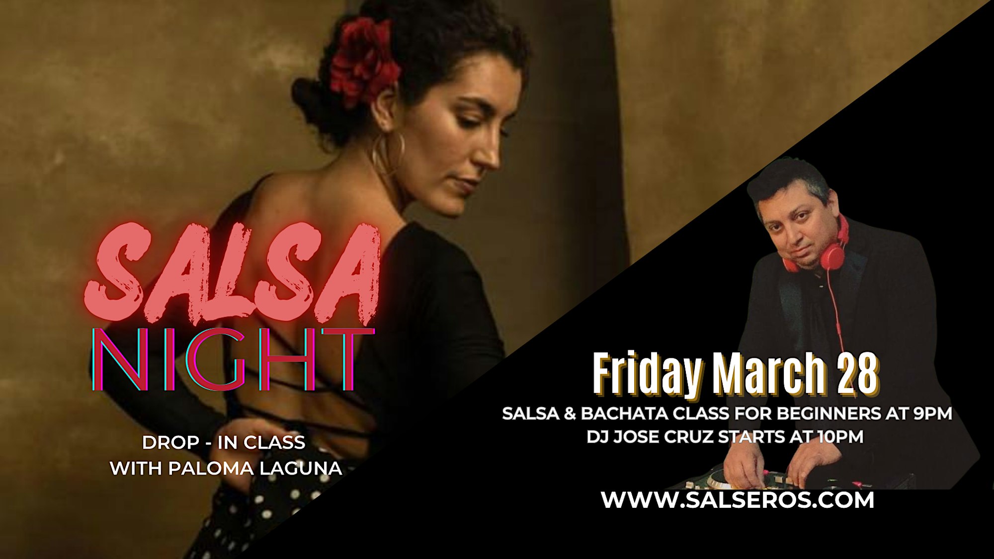 Salsa and Bachata Social Dancing & Drop-in Class