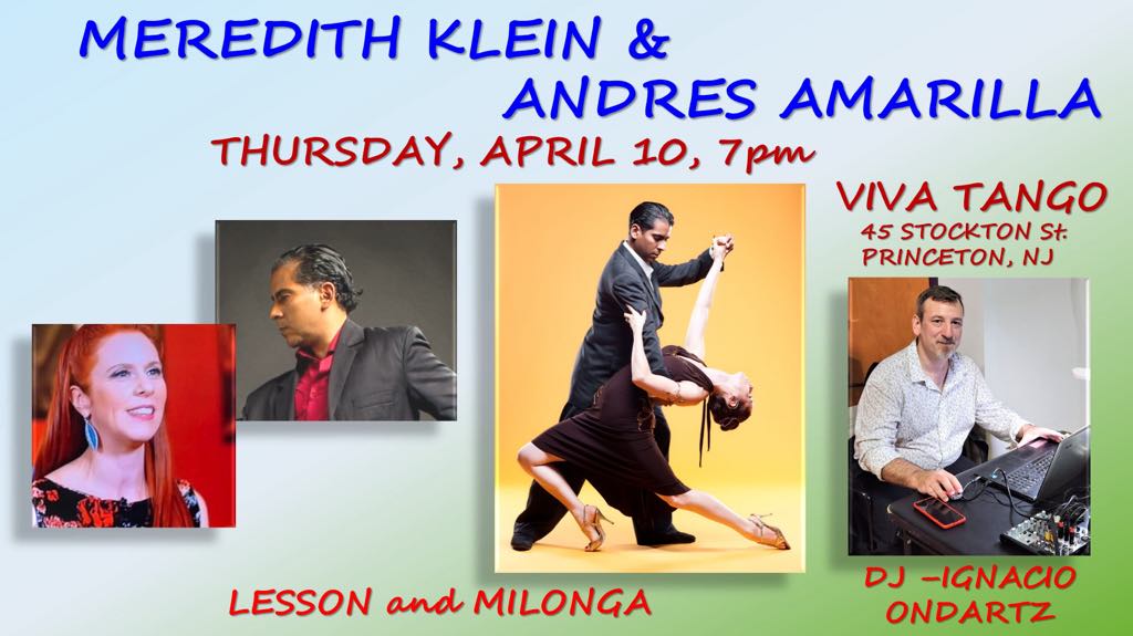TANGO LESSON and MILONGA