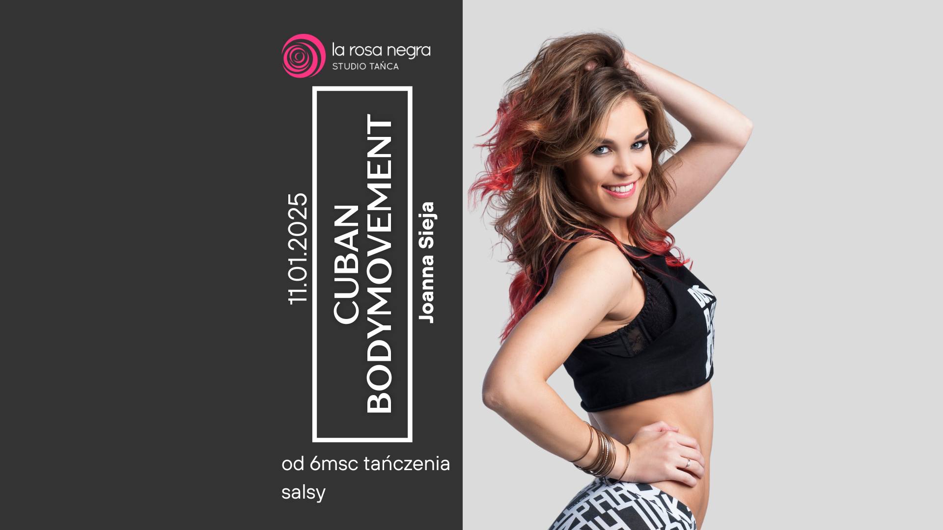 Cuban Bodymovement - zajęcia weekendowe z Joanną Sieją