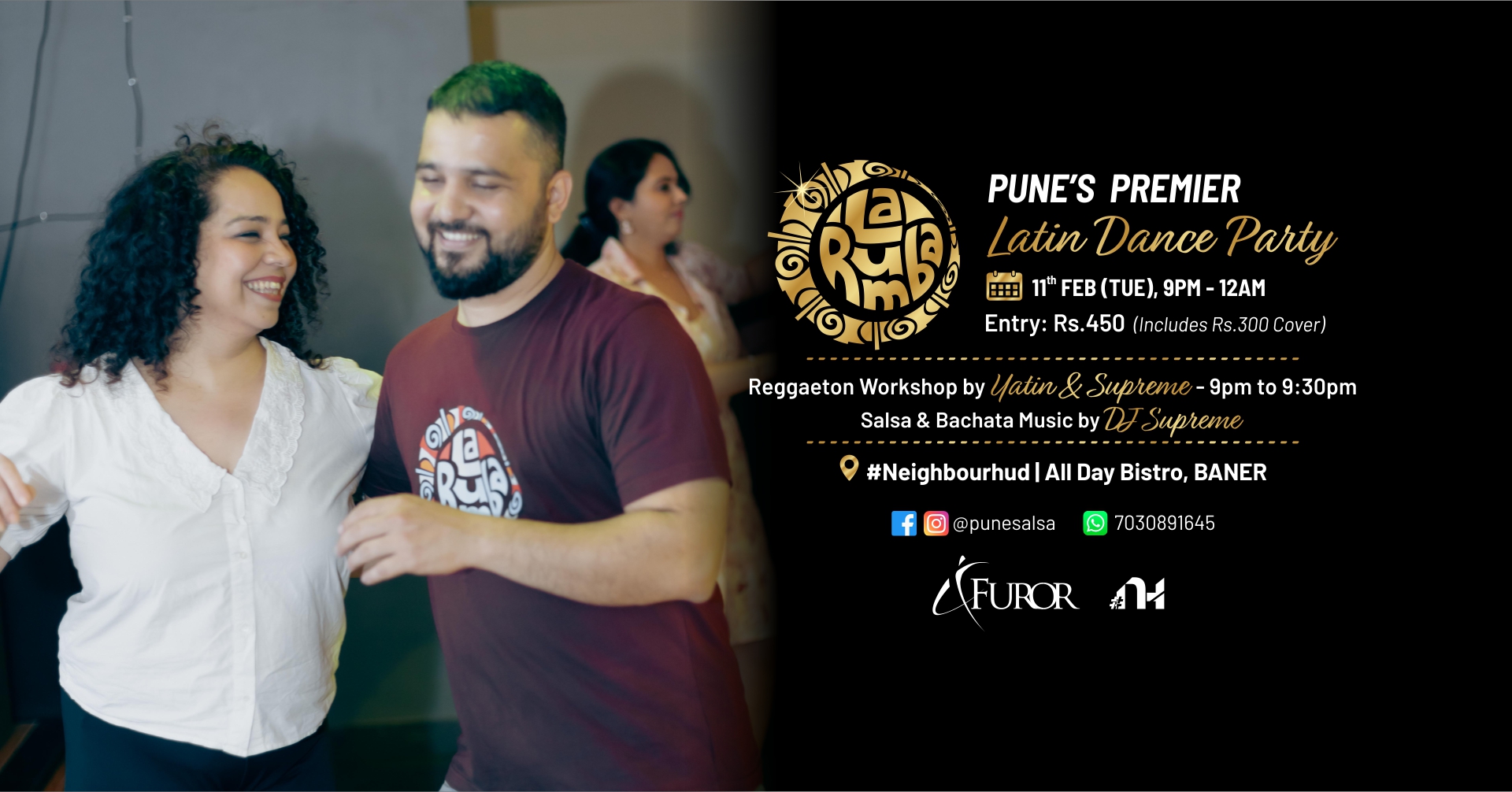 La Rumba in Baner - Salsa & Bachata Social- 11th Feb 2025