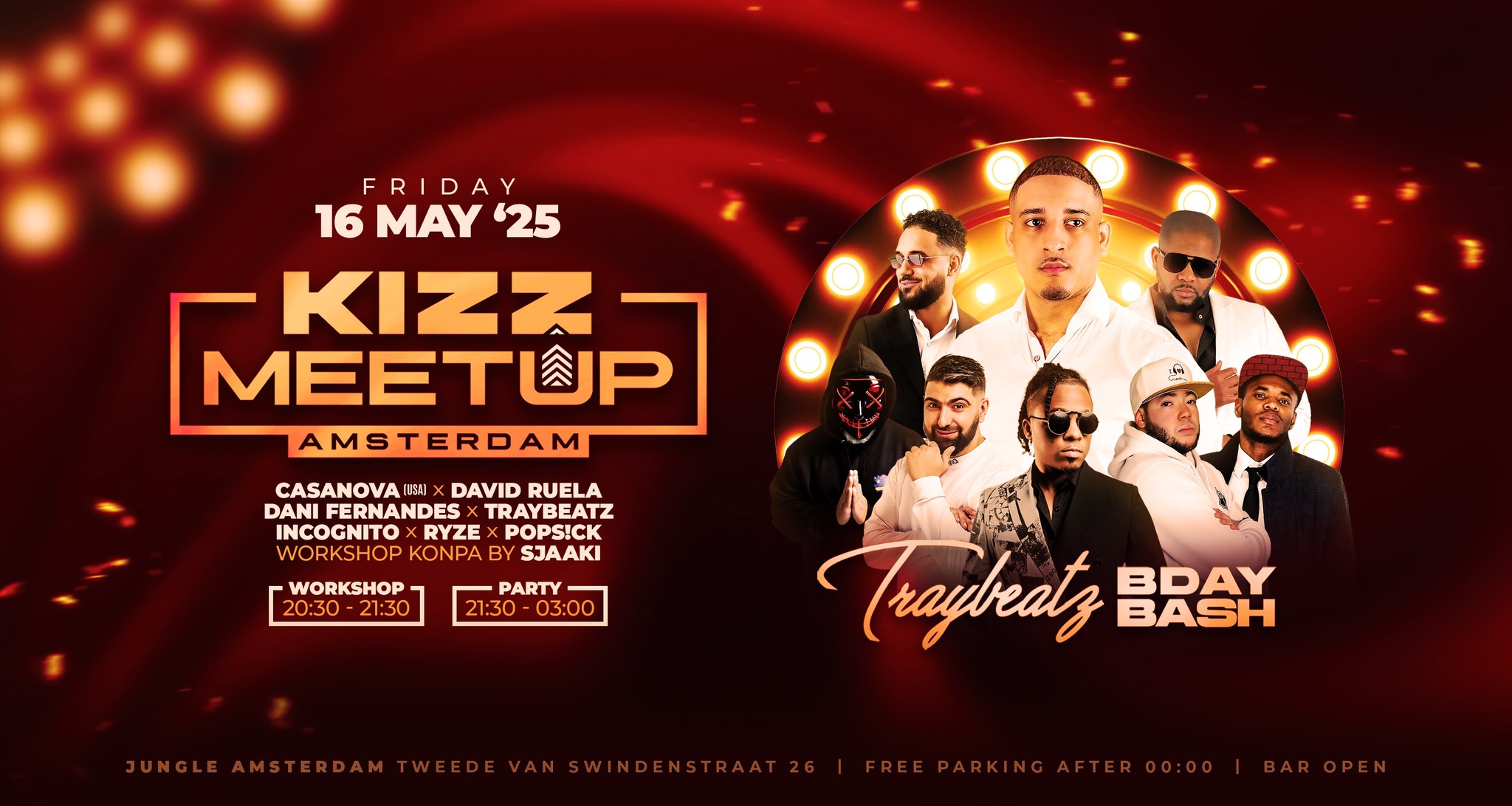 KIZZ MeetUp 'Friday Edition': TRAYBEATZ BDAY BASH