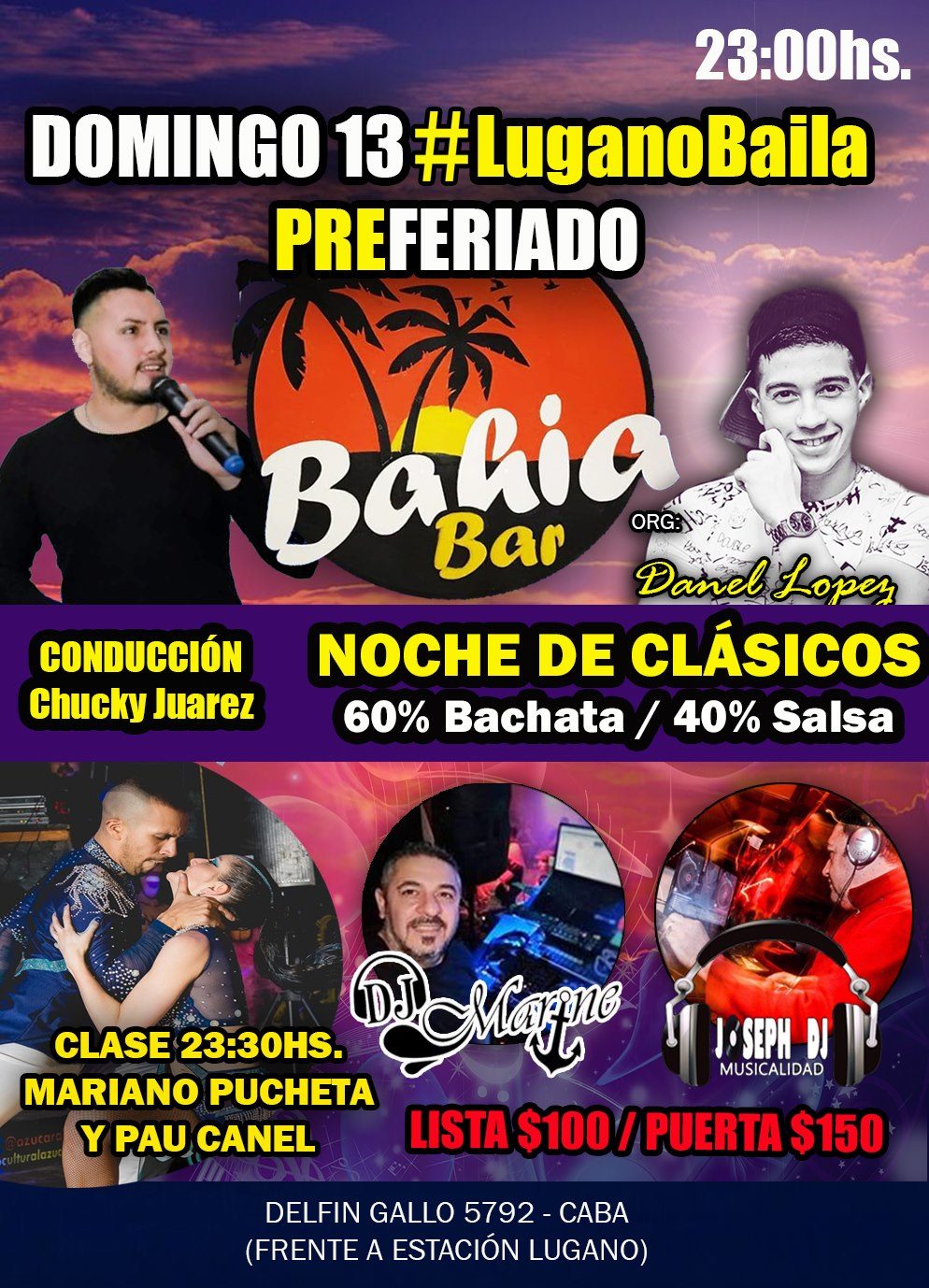 LuganoBaila + Noche de clasicos