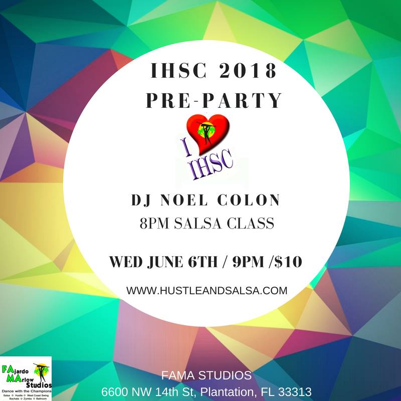 Pre IHSC Party at Fama Studios