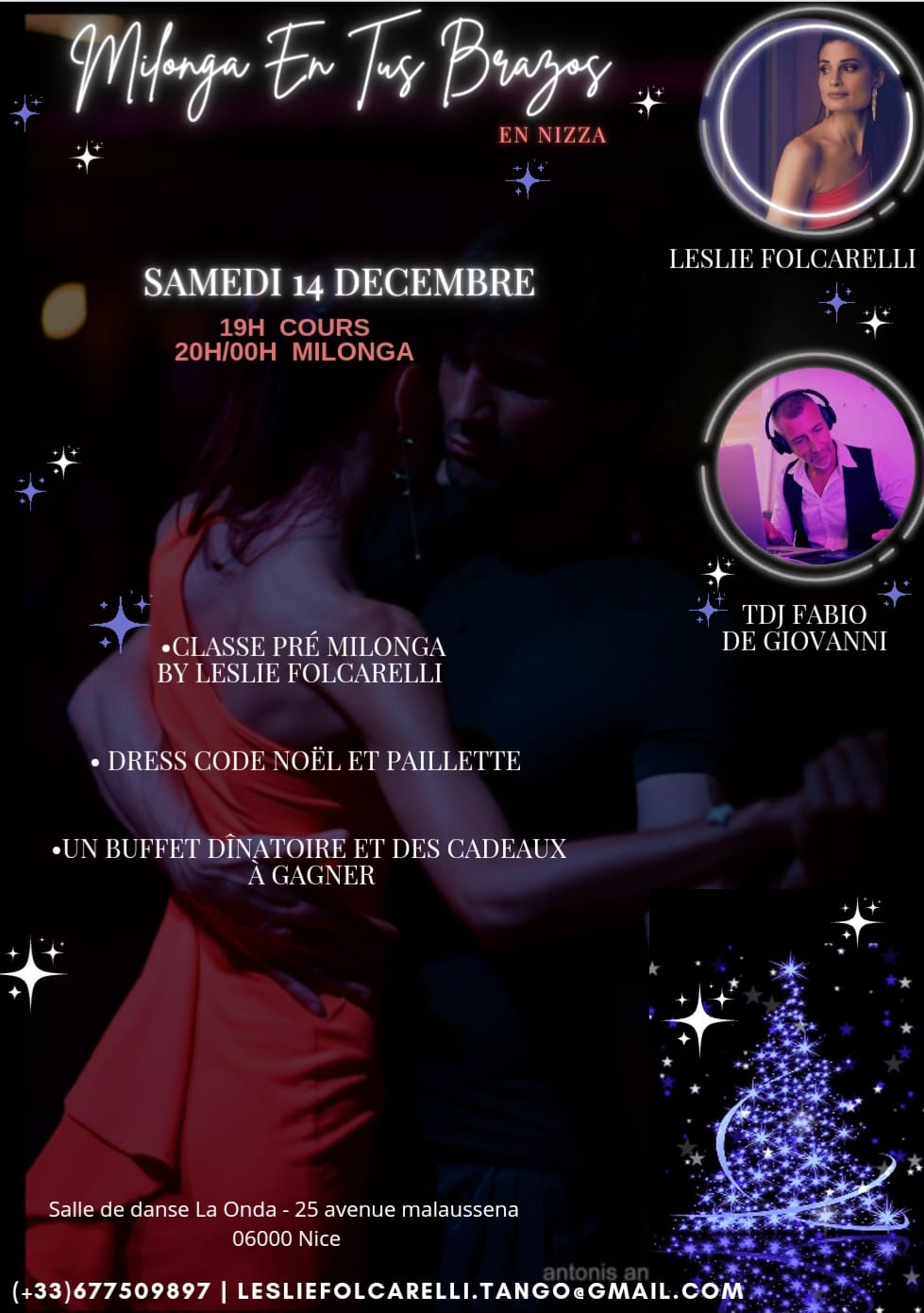 MILONGA EN TUS BRAZOS DE NOËL EN NIZZA