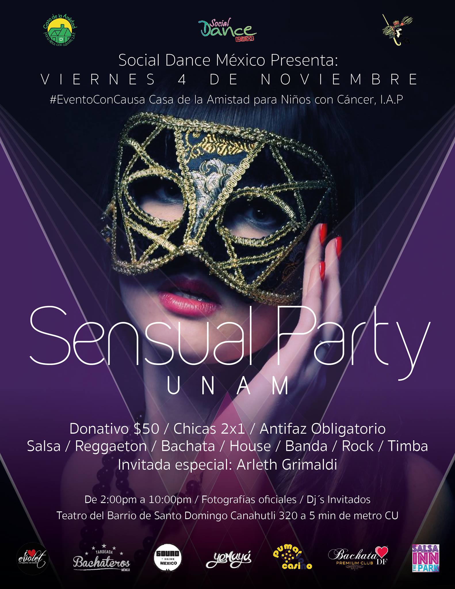 Sensual Party UNAM #EventoConCausa
