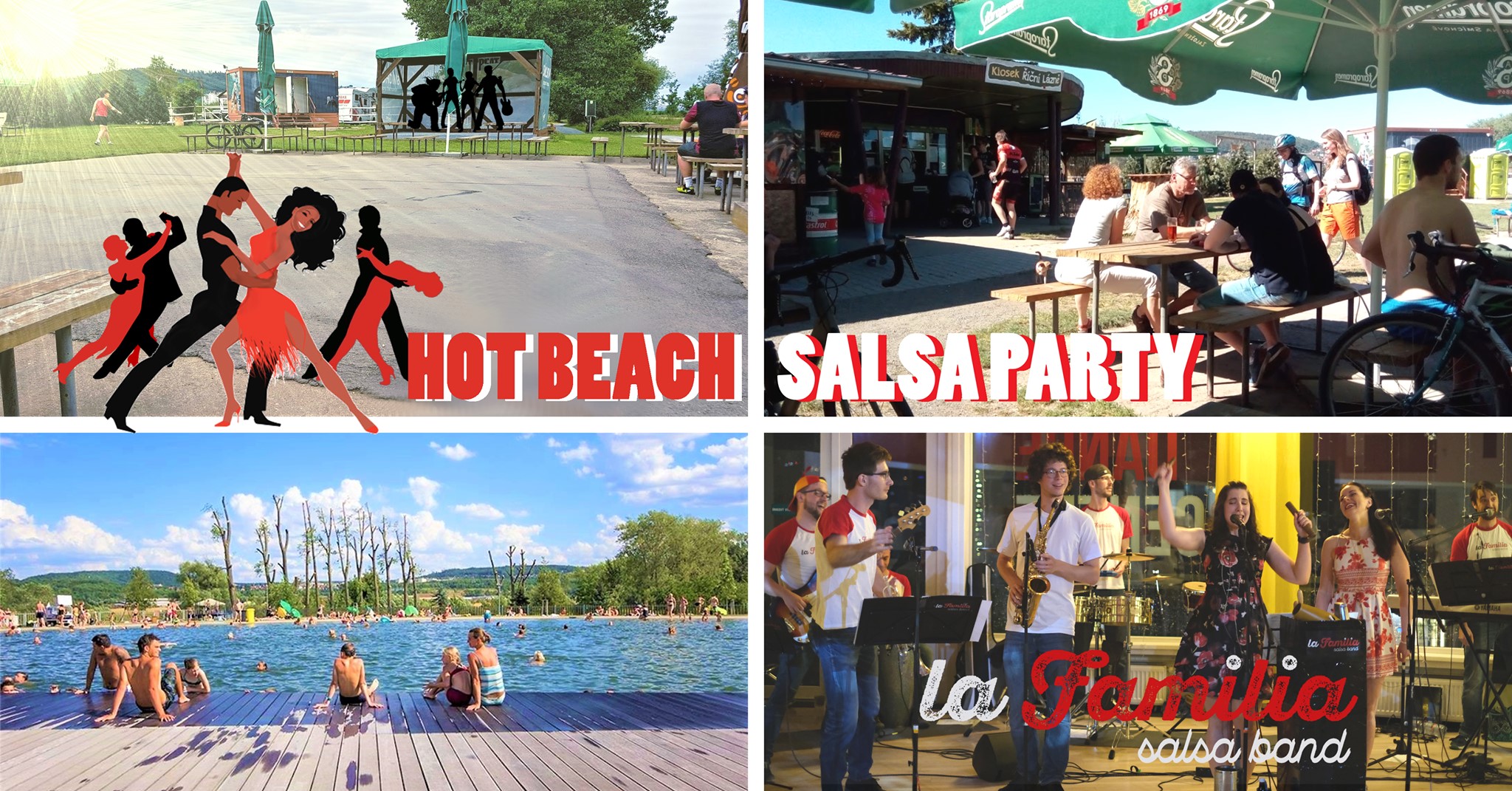 Beach Salsa Bachata Party with La Familia in Prague