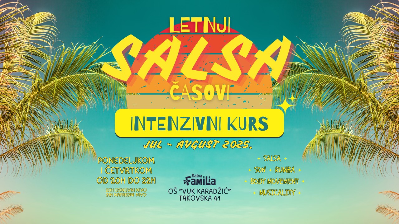 Letnji SALSA Časovi Intensive program
