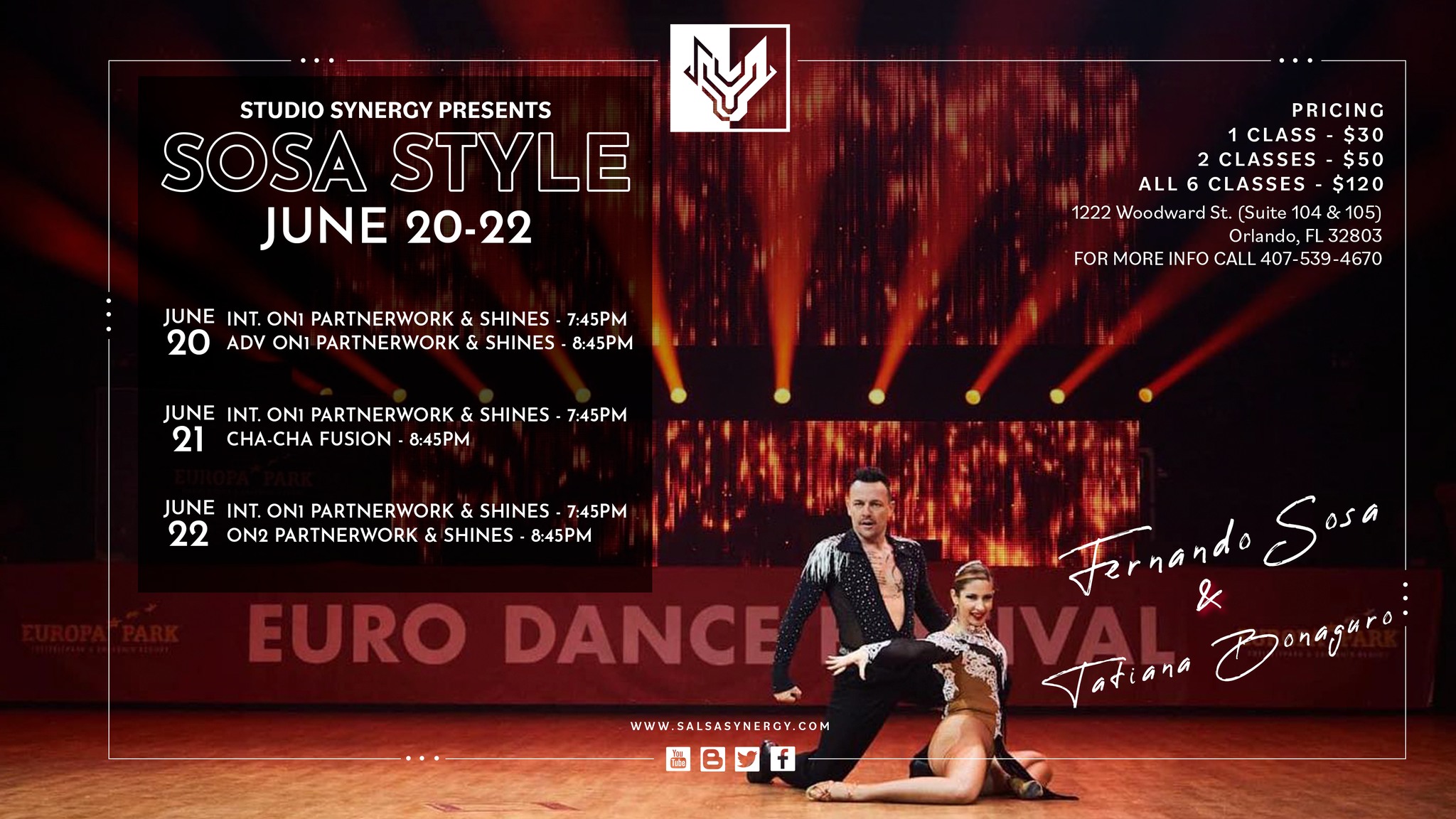Fernando Sosa & Tatiana Bonaguro at Studio Synergy