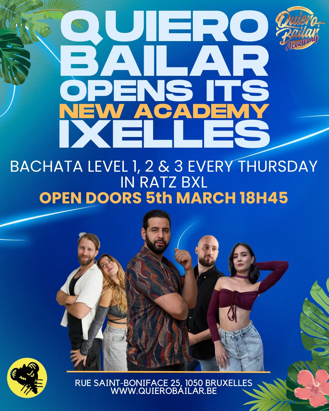 Quierobailar Academy Bachata Ixelles