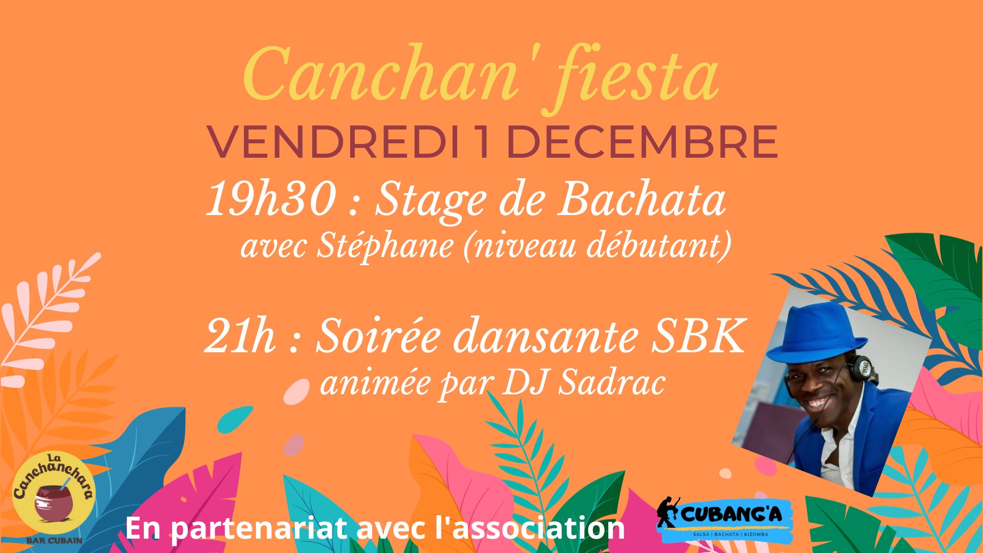 Canchan'fiesta vendredi 1er décembre