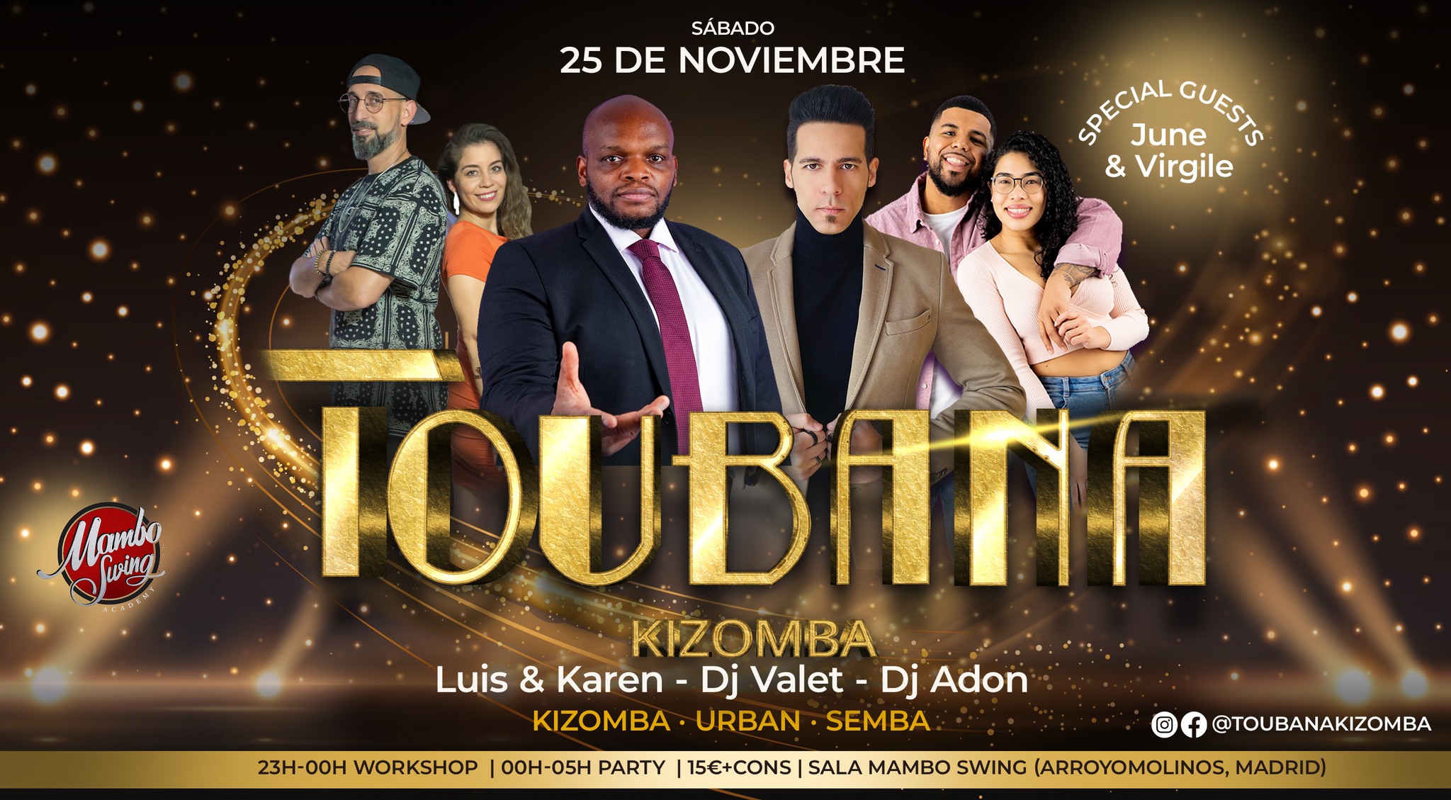 Toubana Kizomba Madrid