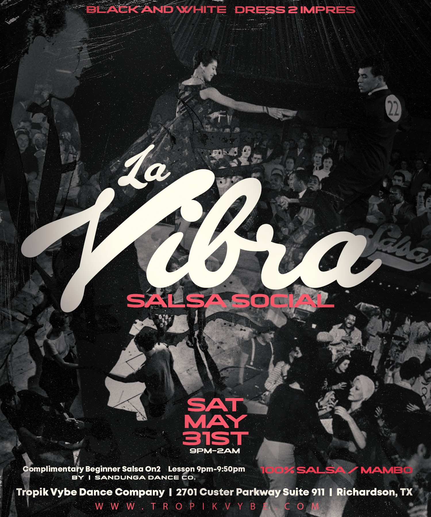 Dallas Salsa Social- La Vibra 100% Salsa Mambo
