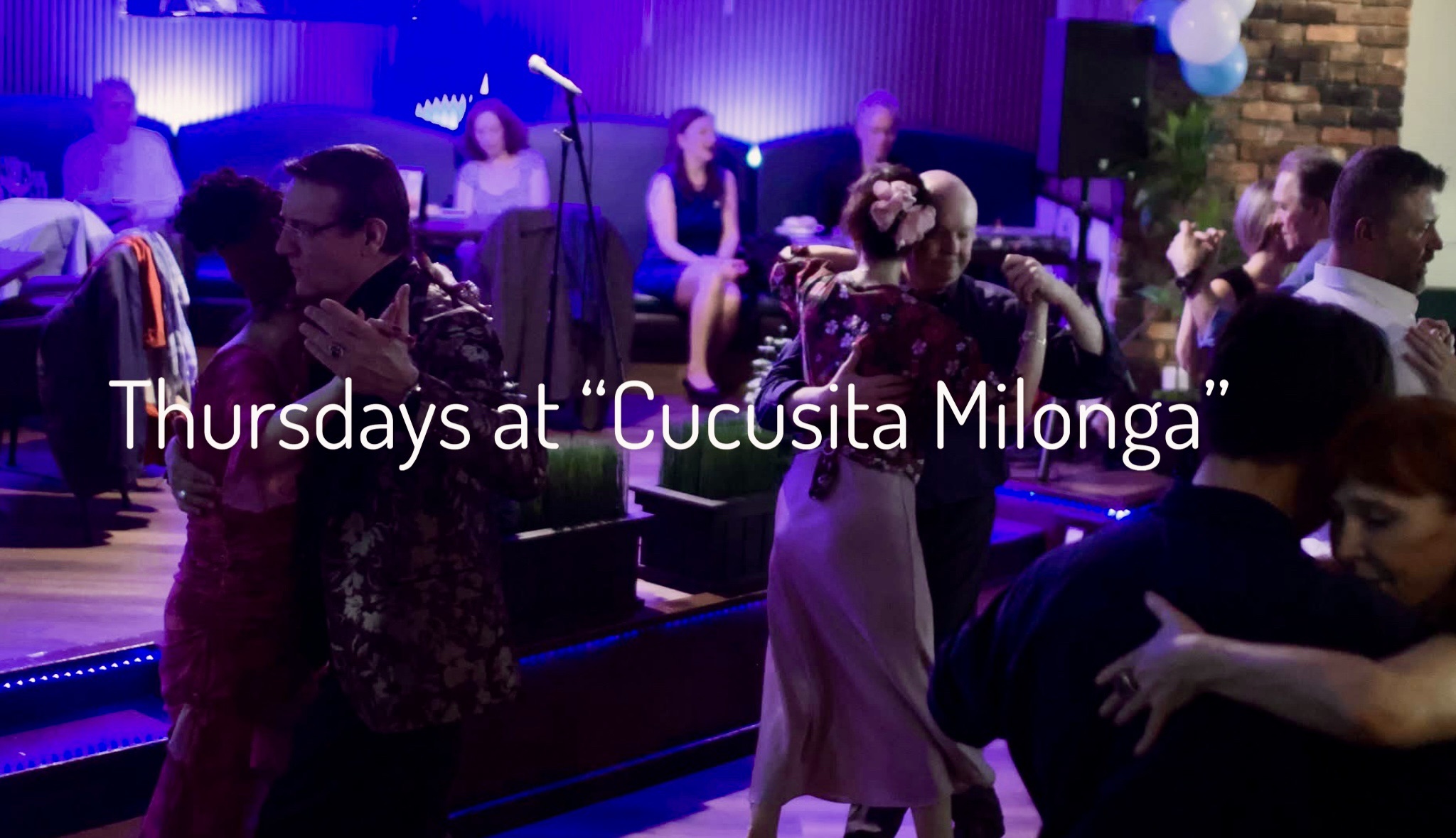 “Cucusita Milonga” + Tango class