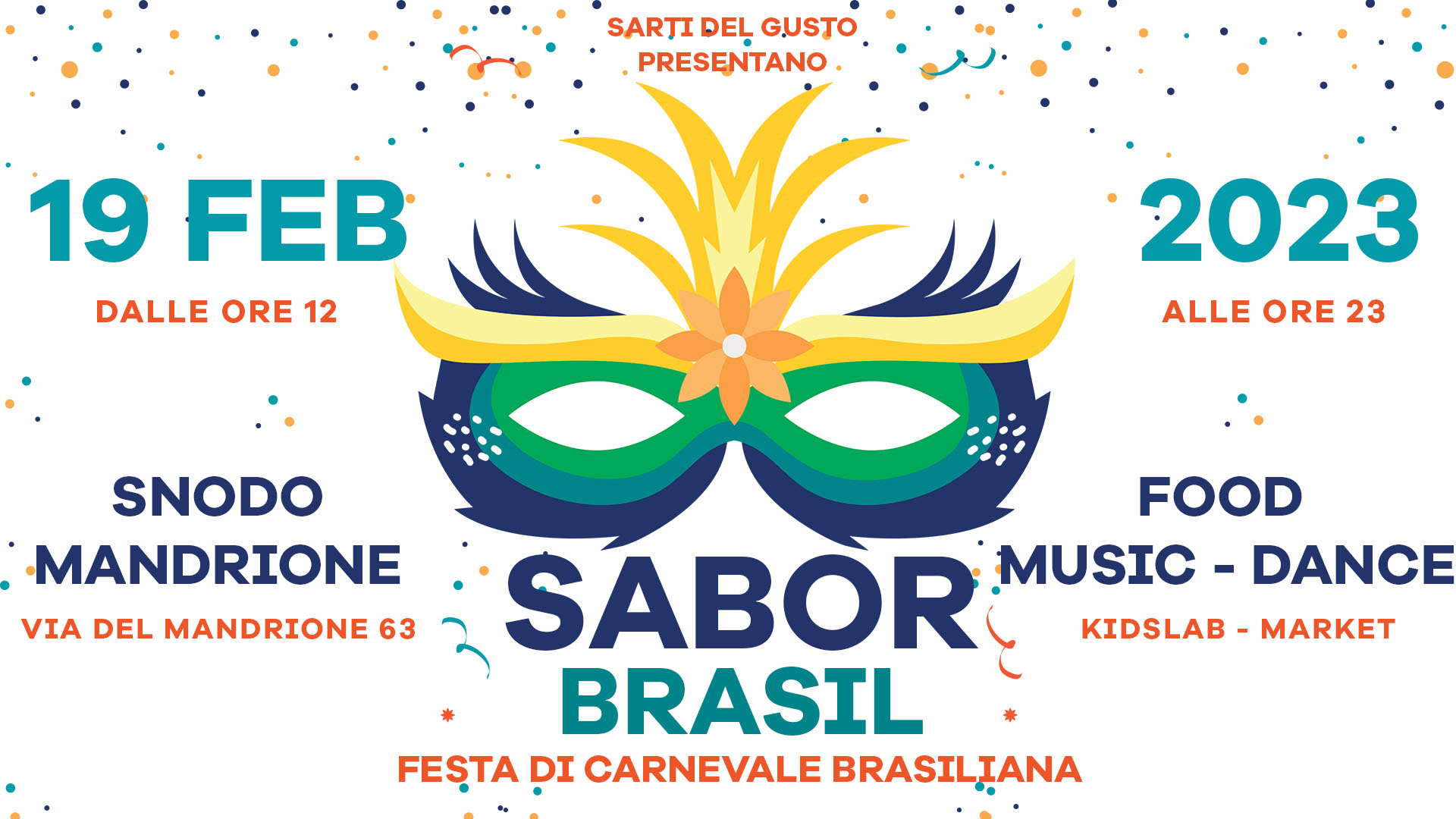 Sabor Brasil ๐ง๐ท Festa di Carnevale Brasiliana