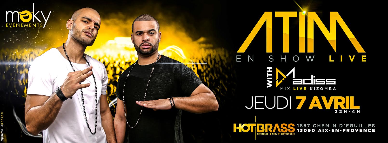 KIZOMBA with ATIM en SHOW LIVE au HOTBRASS