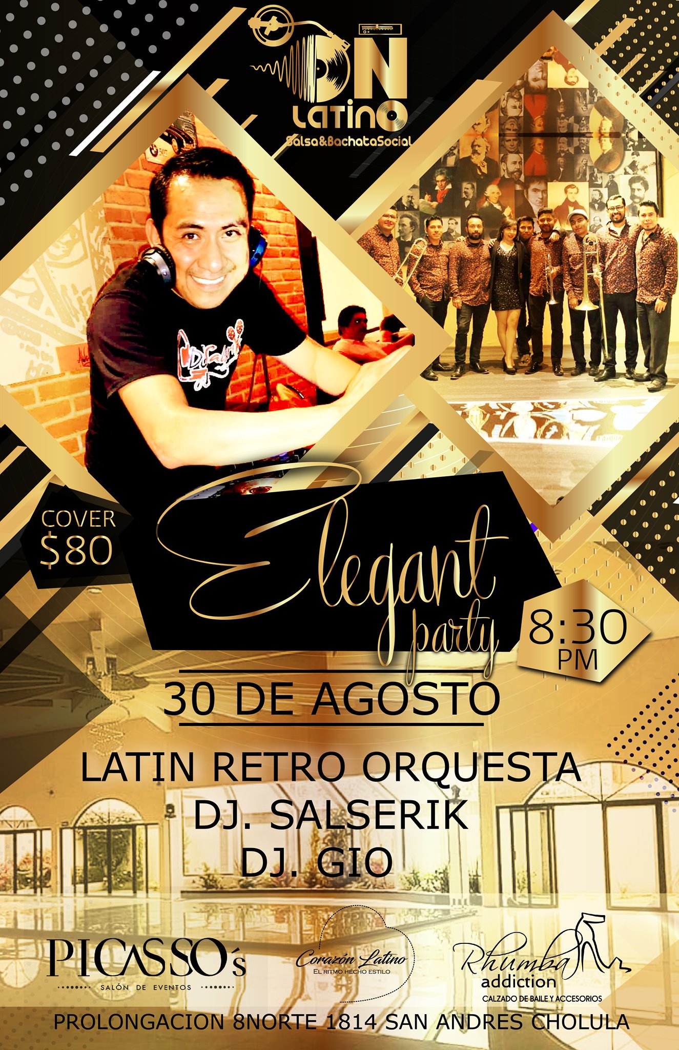 Elegant Party - Viernes 30 de Agosto