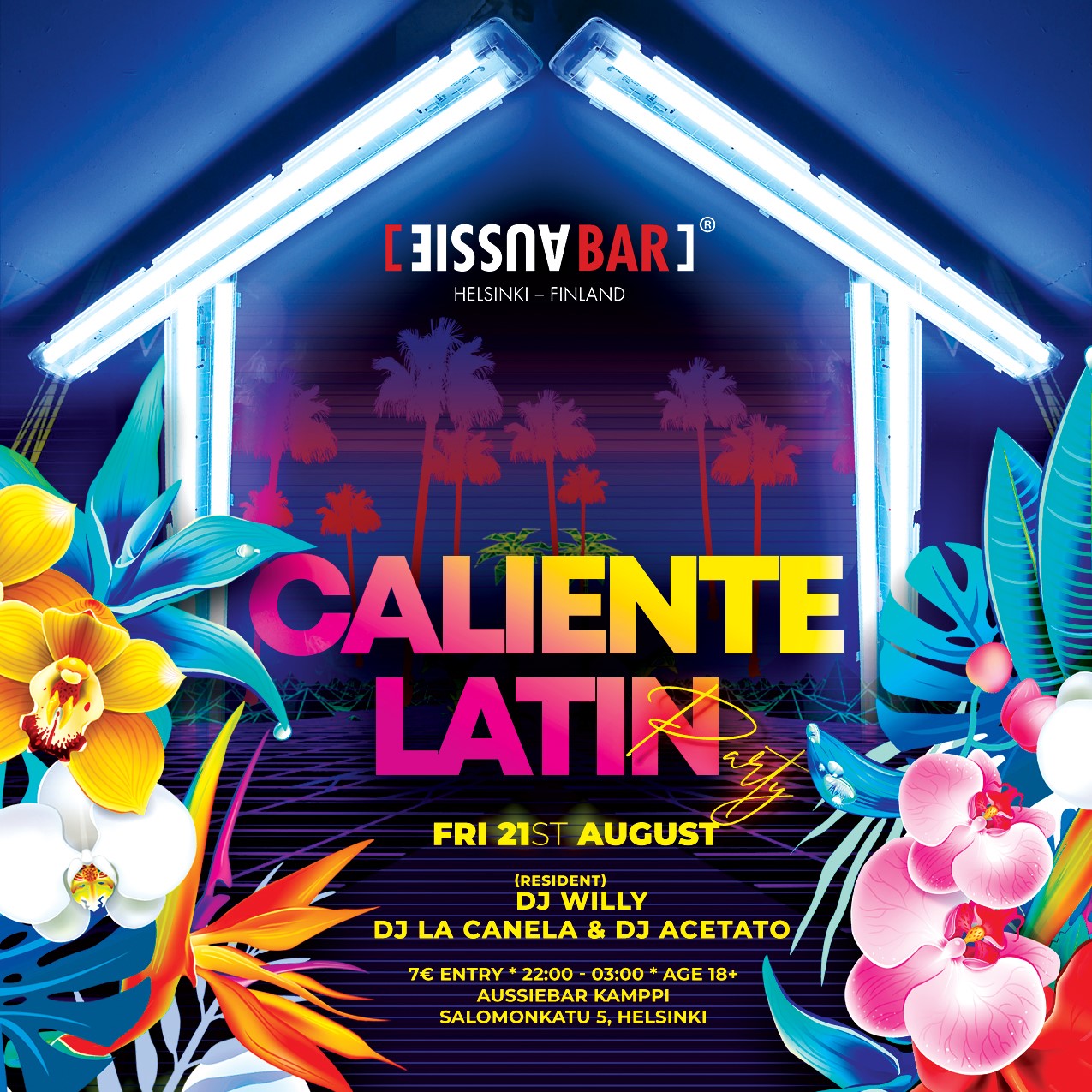 Caliente Latin Party