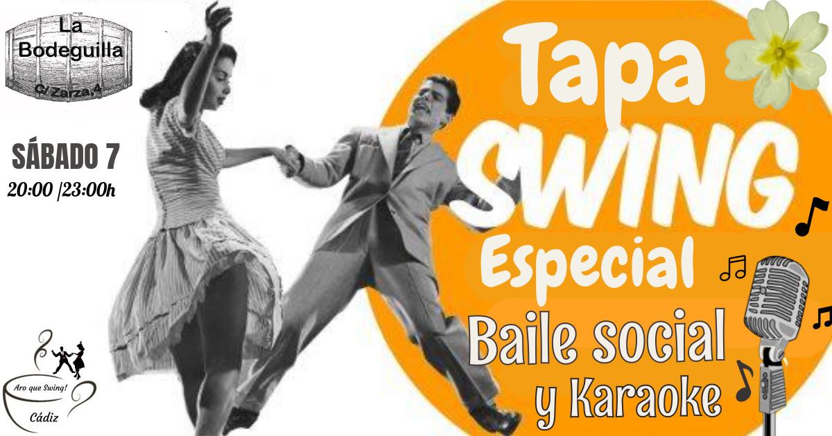 Tapa-Swing "Baile social especial karaoke"