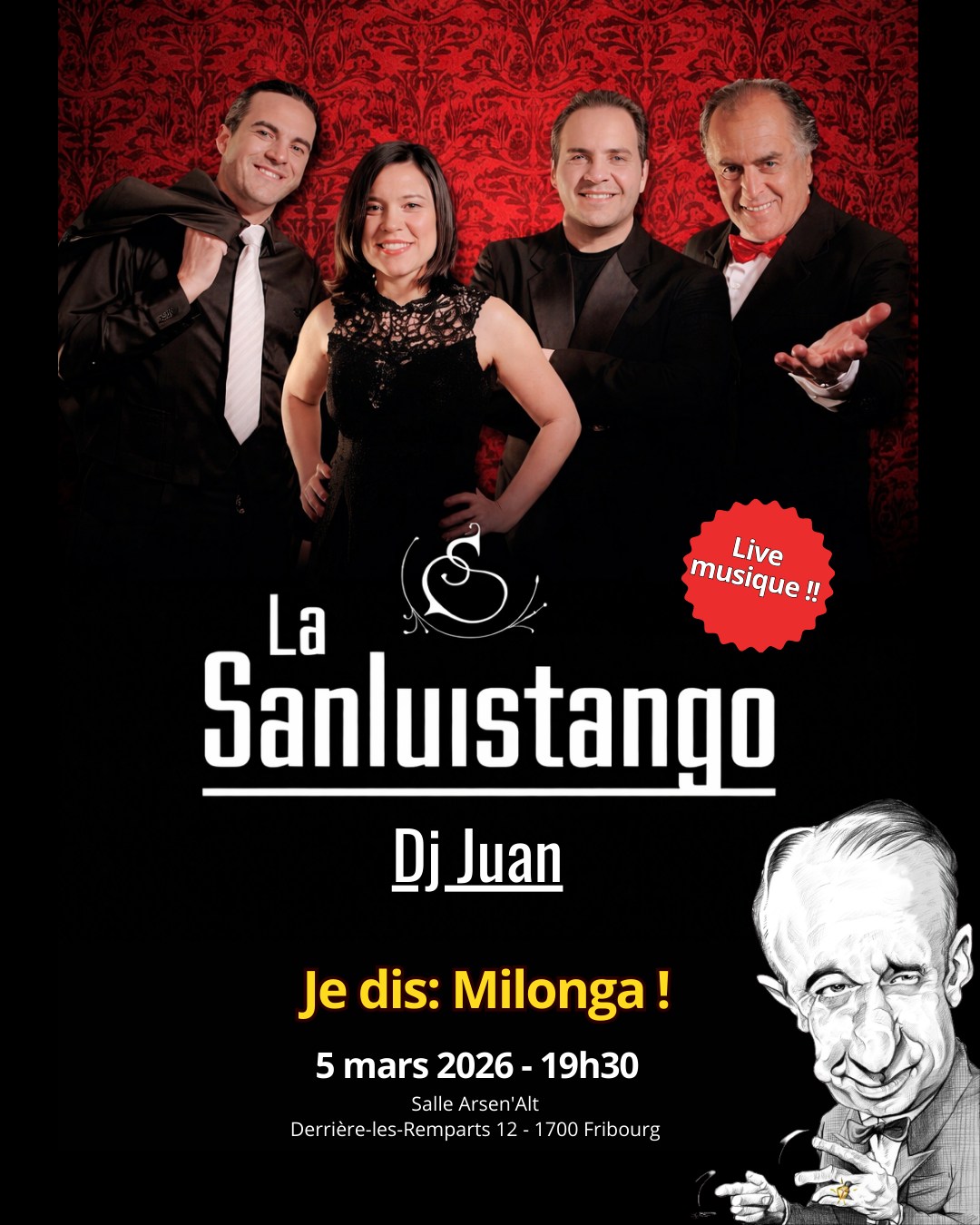 Je dis : Milonga ! avec "La San Luis Tango"