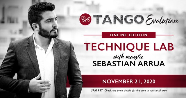 BA. Tango Evolution Online Technique Lab w Sebastian Arrua