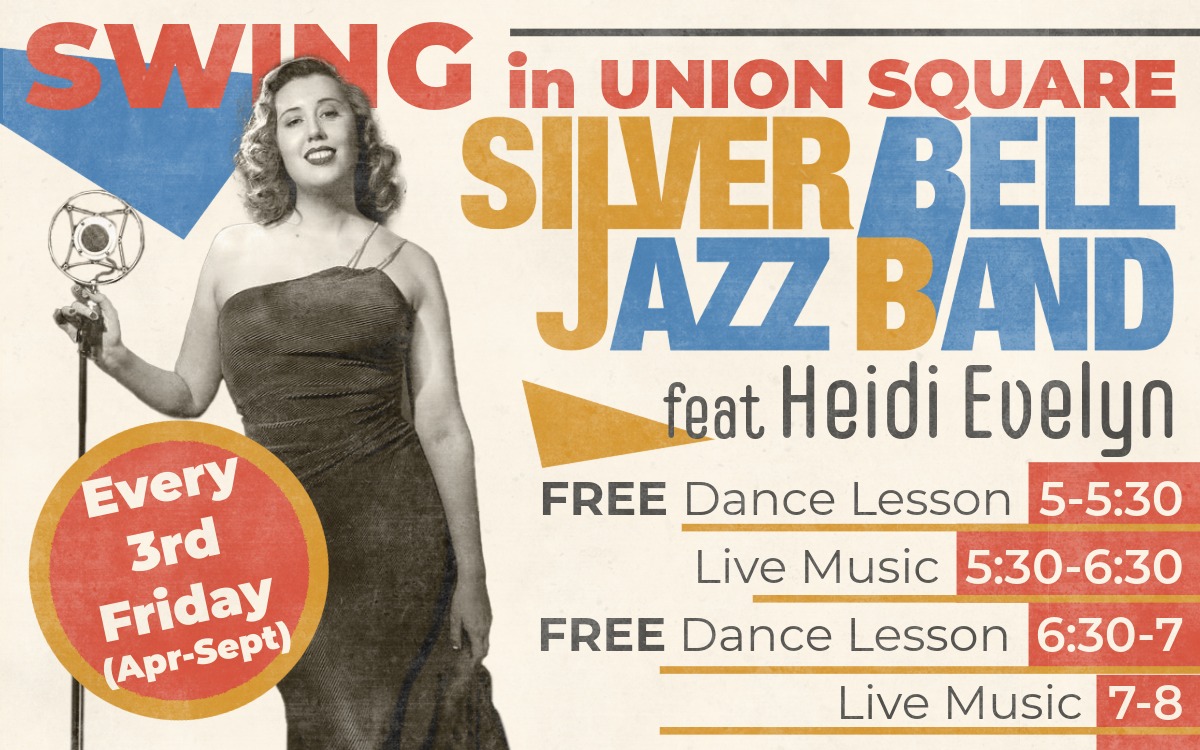Swing in Union Sq with Silver Bell Jazz Band