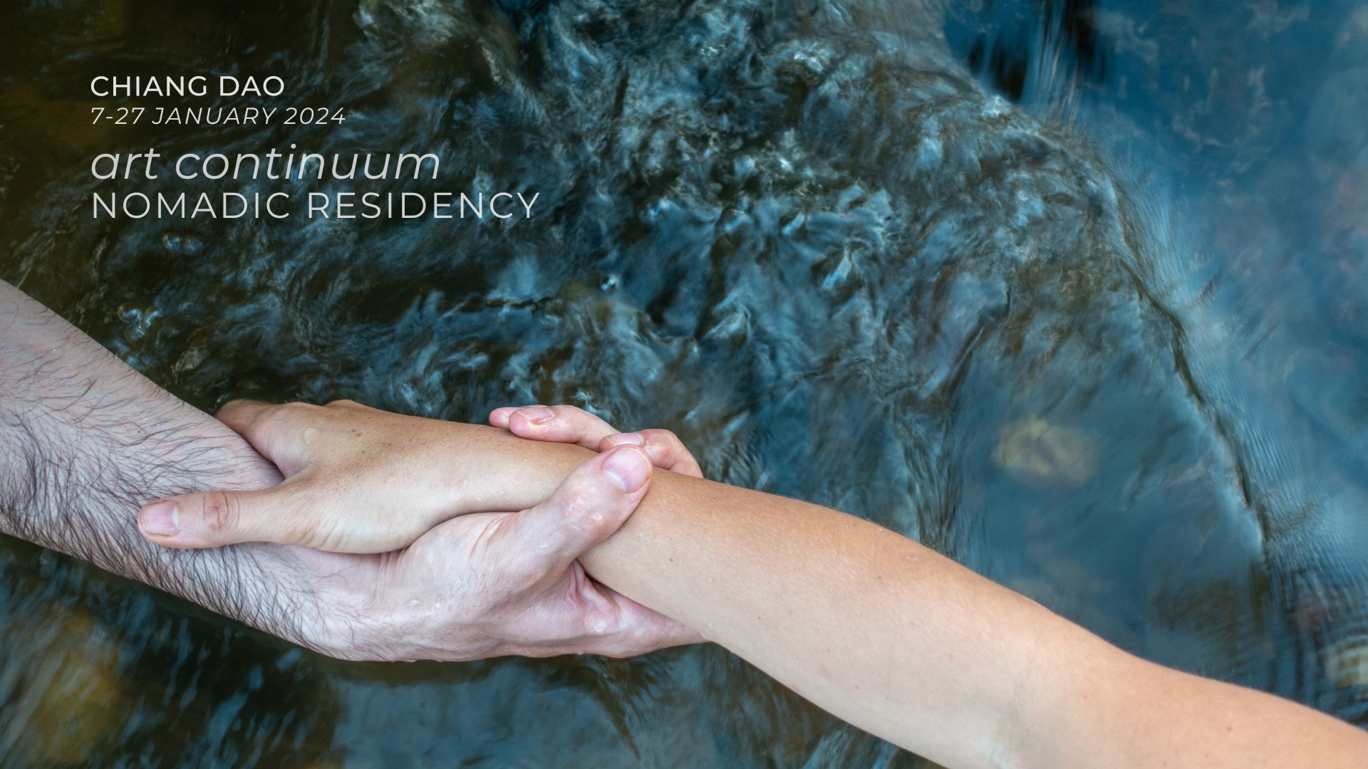 art continuum nomadic residency 7 - 27 January 2024 Chiang Dao, Thailand