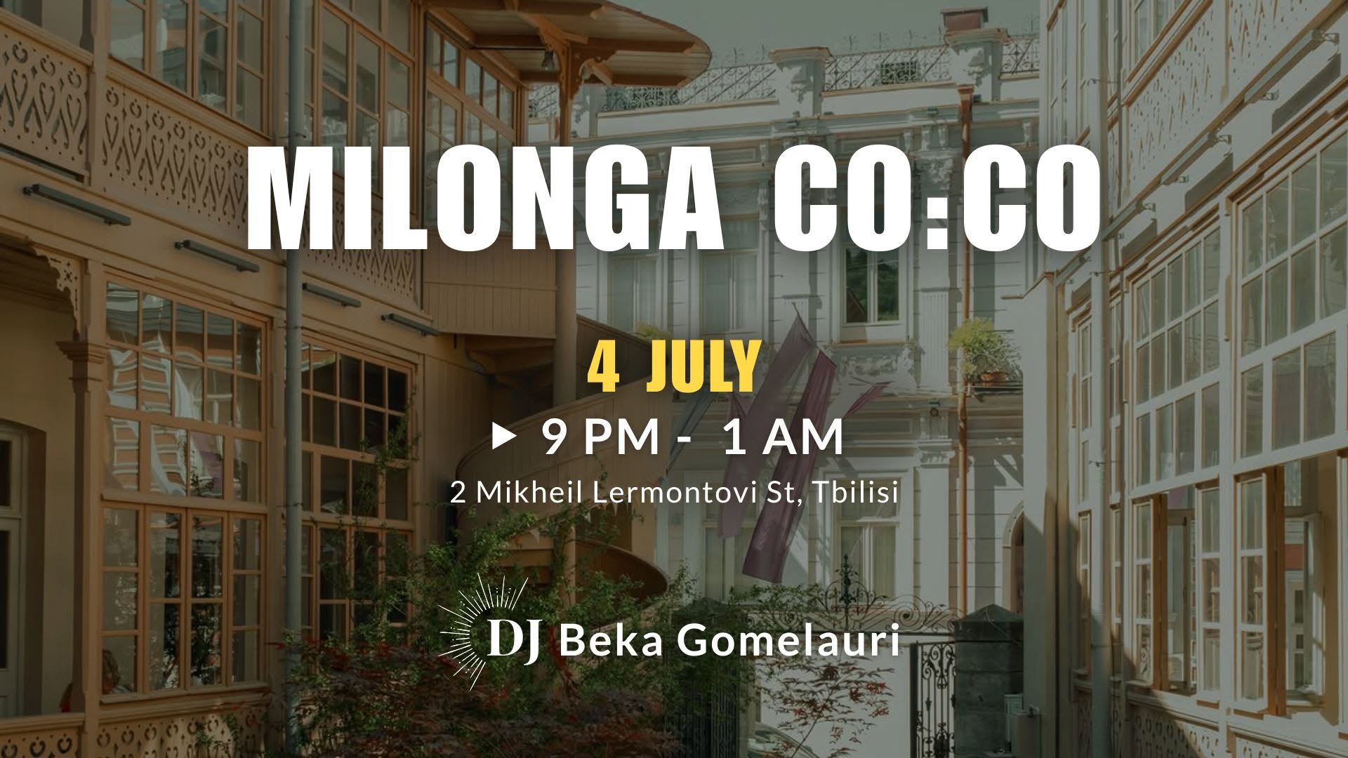 Milonga CO:CO Tdj Beka Gomelauri