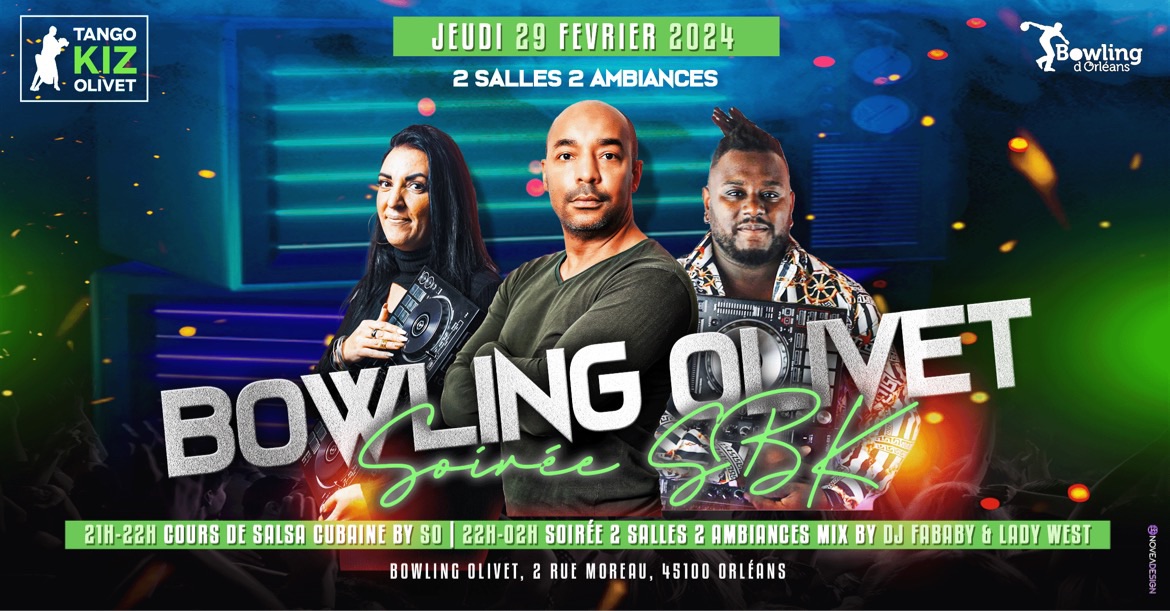 SOIREE SBK AU BOWLING D'OLIVET (GRATUIT ET POUR TOUS)