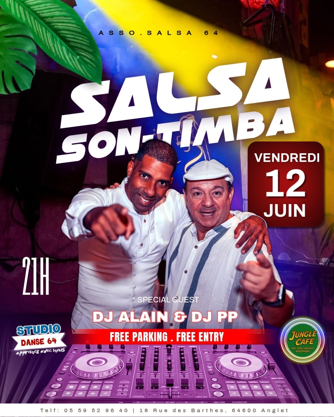 Cuban Flow au Jungle Café 🎉🌴