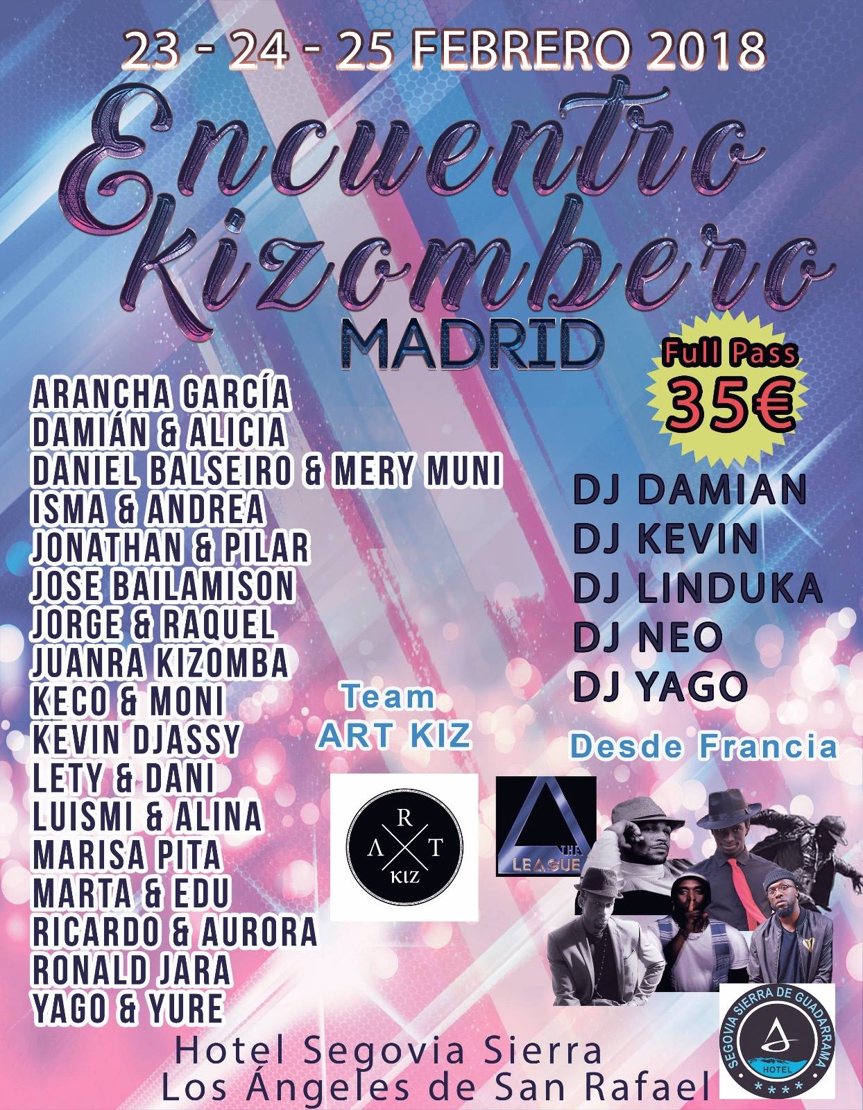 Encuentro Kizombero de Madrid (Febrero 2018)