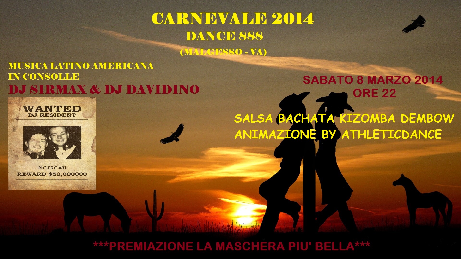 CARNEVALE 2014 "DANCE 888"