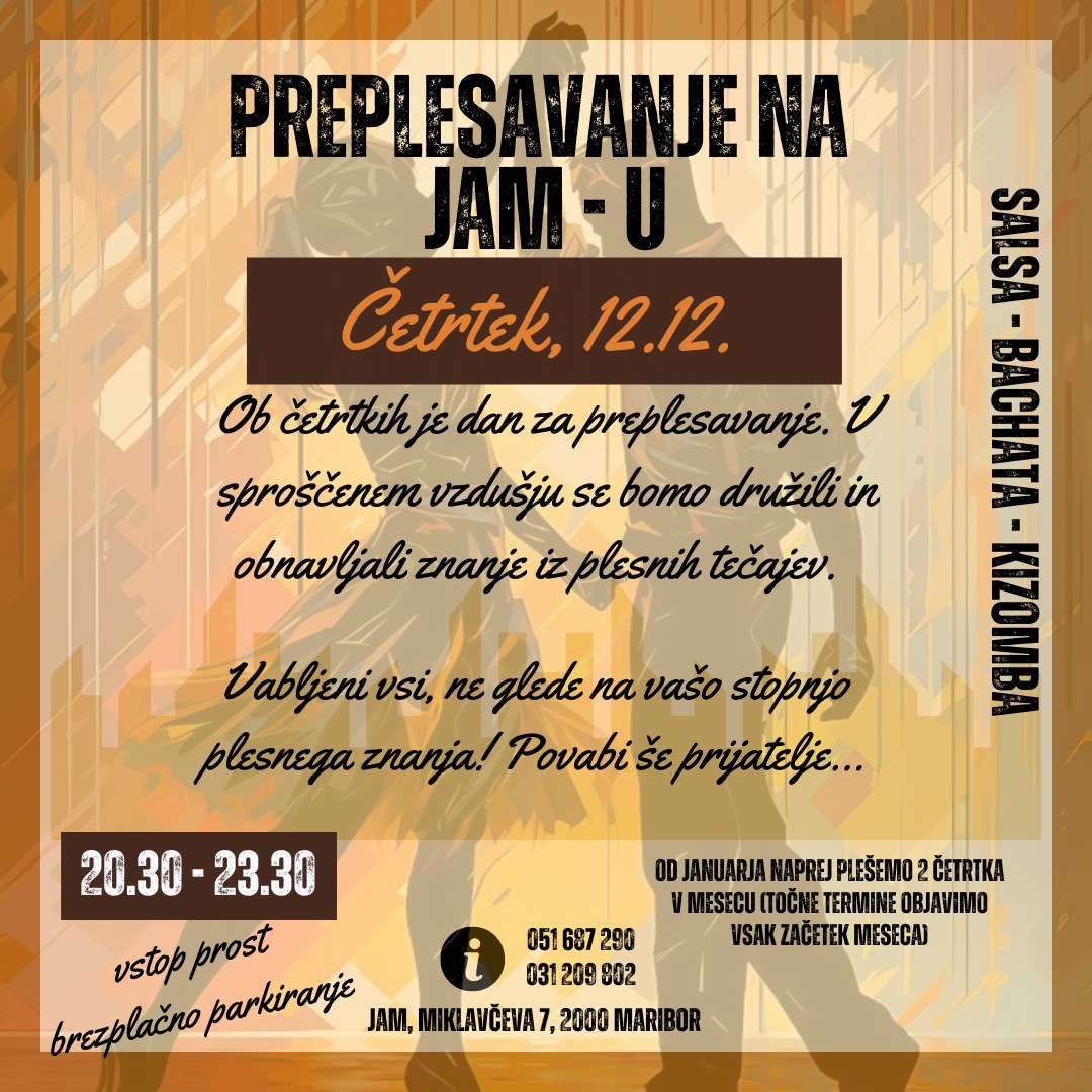 ČETRTKOVA PREPLESAVANJA NA JAM-U