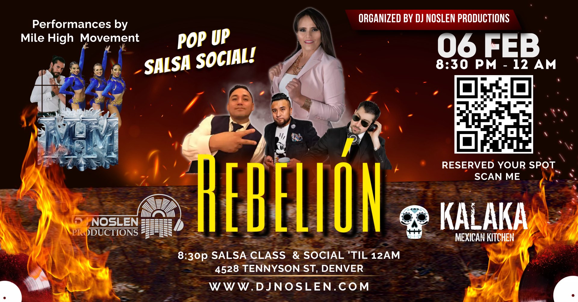 Rebelion Salsa Social Tuesday Feb06