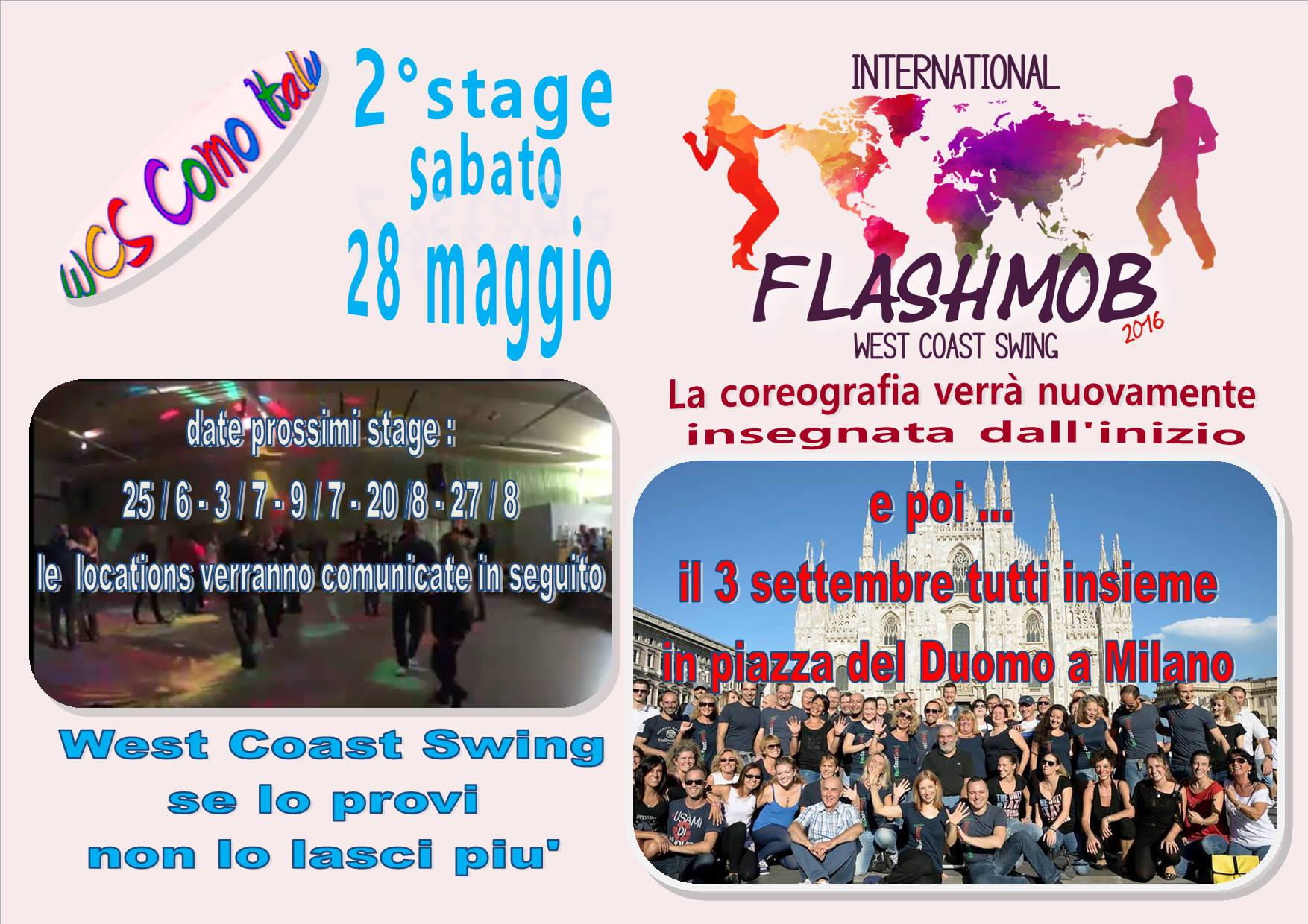 2° Stage International Flashmob 2016