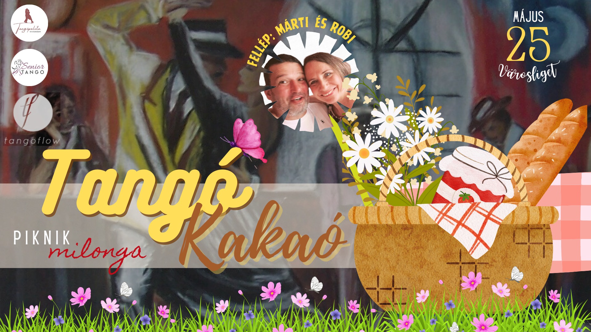 Tangó Kakaó PIKNIK a 'Ligetben - Márti és Robi fellépésével!