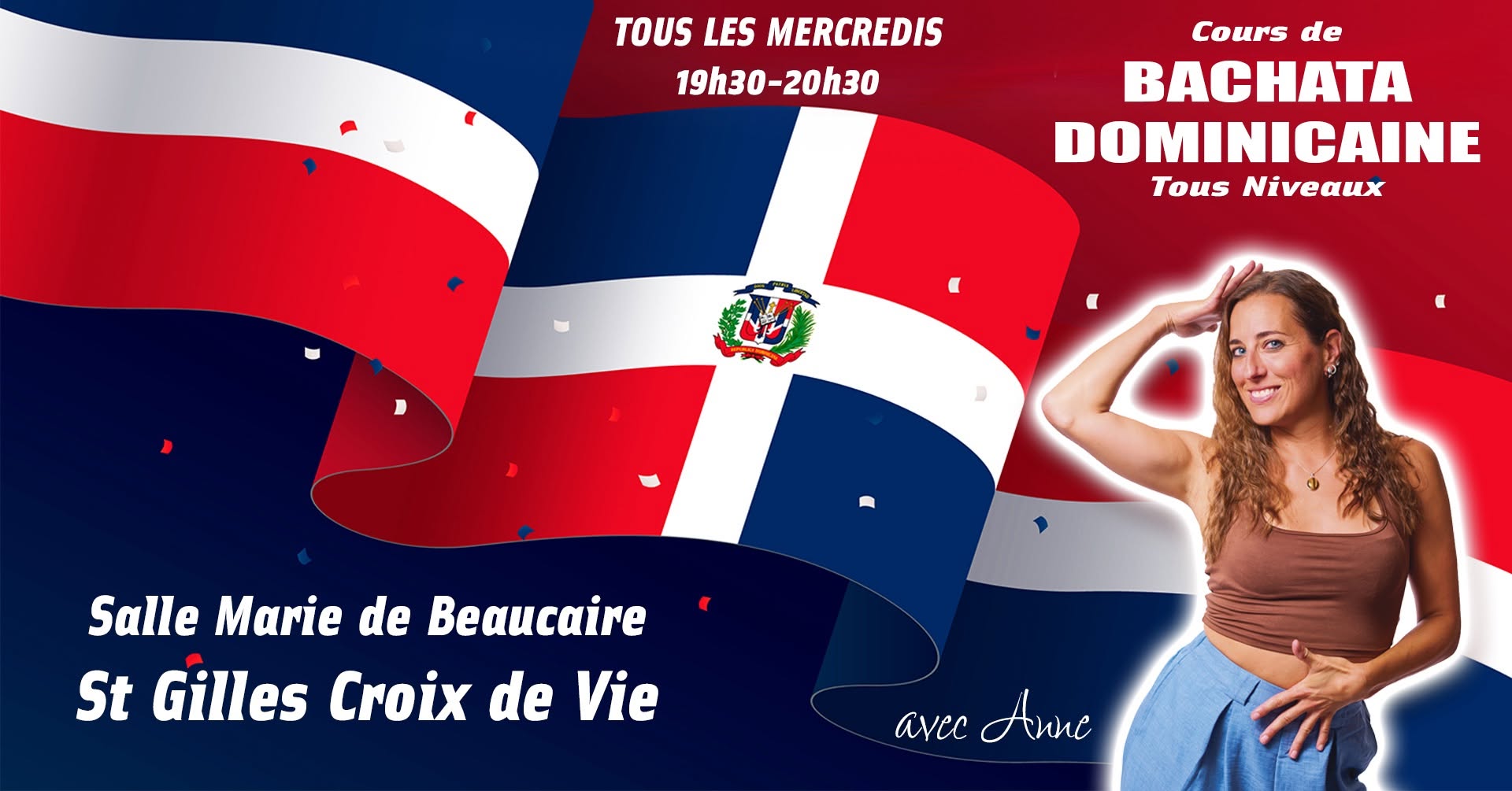 Cours bachata dominicaine tous niveaux