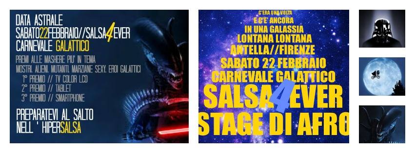 SALSA4EVER STAGE DI AFRO CARNEVALE GALATTICO