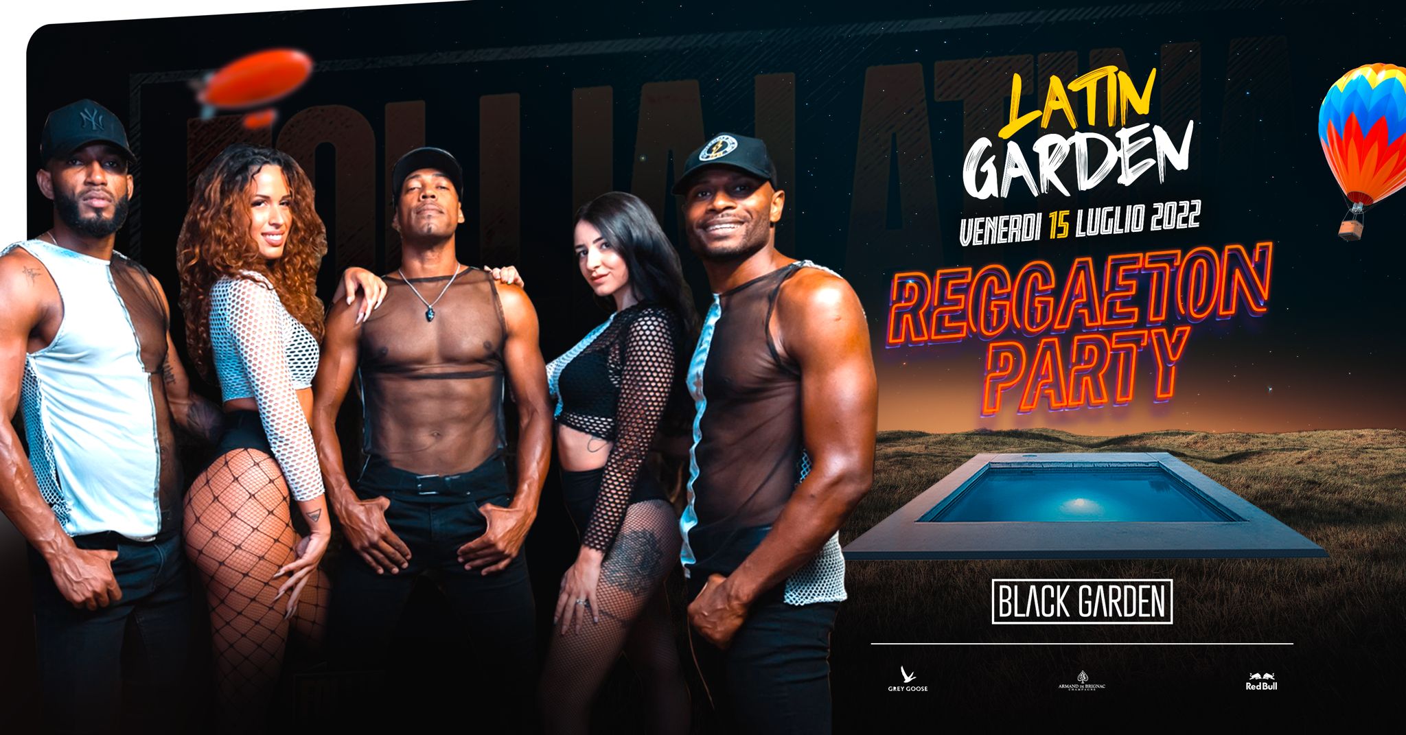 Black Garden Reggaeton Party Follia Latina