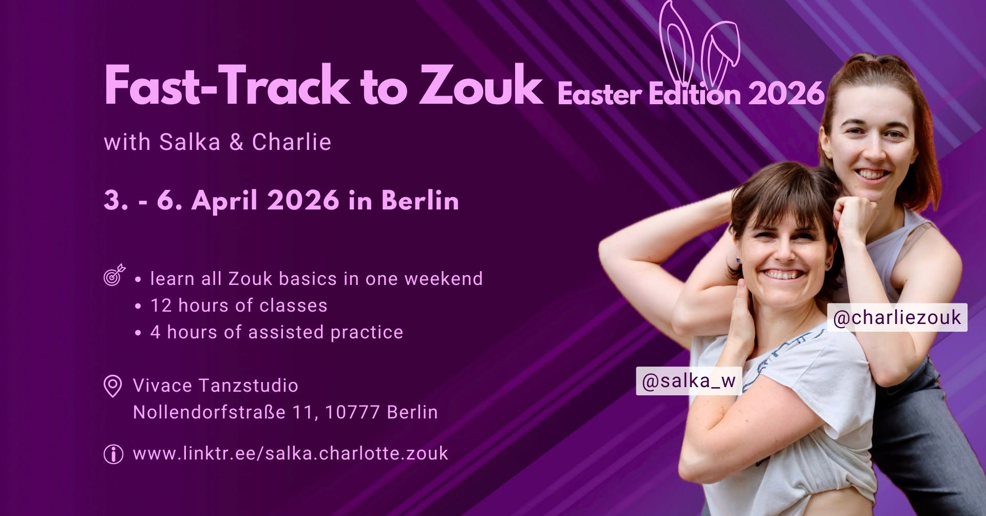 Fast-Track to Zouk - Easter Edition (with Salka & Charlie in Berlin)