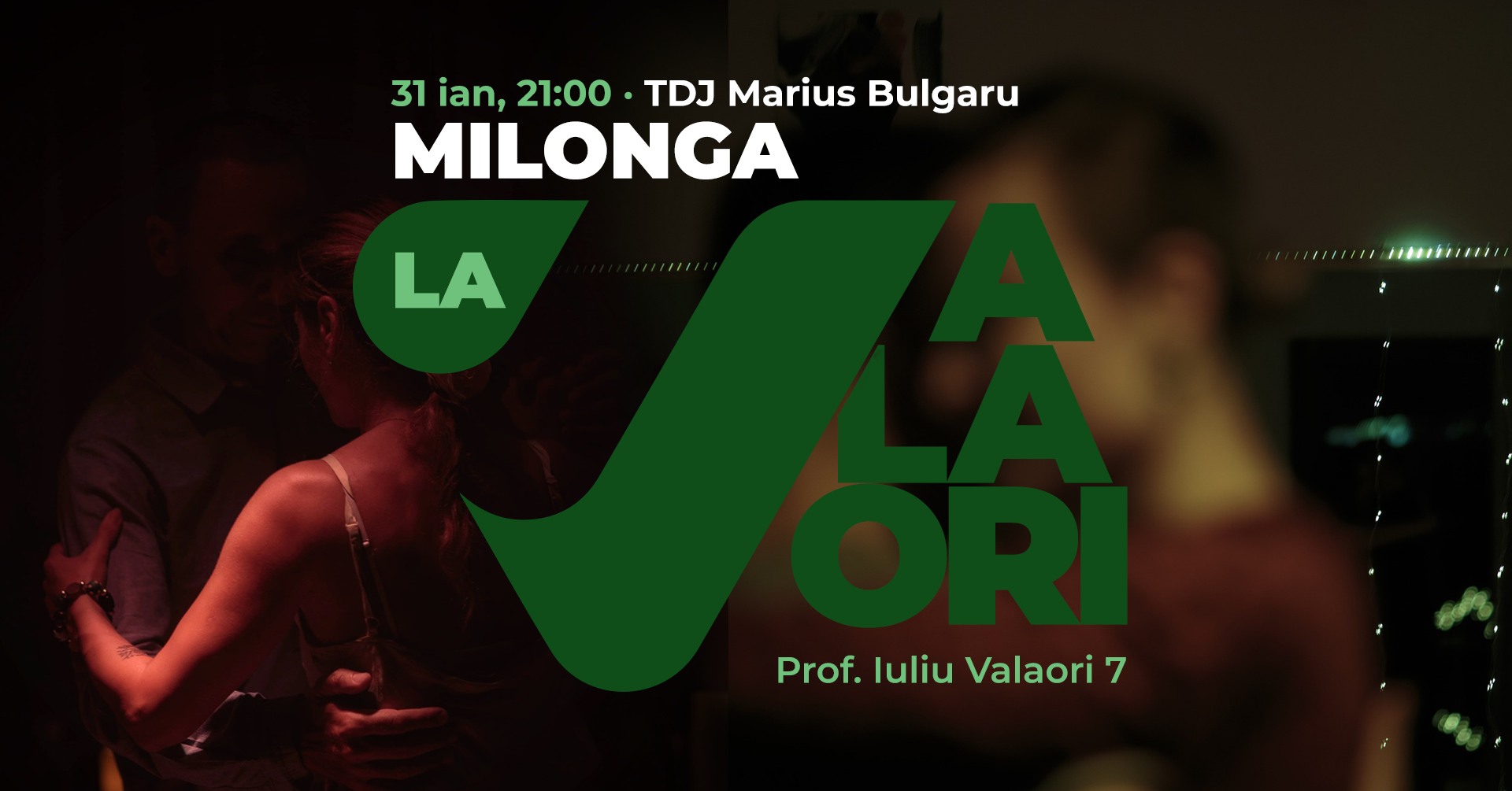 Milonga la Valaori - 31 ian - TDJ Marius Bulgaru