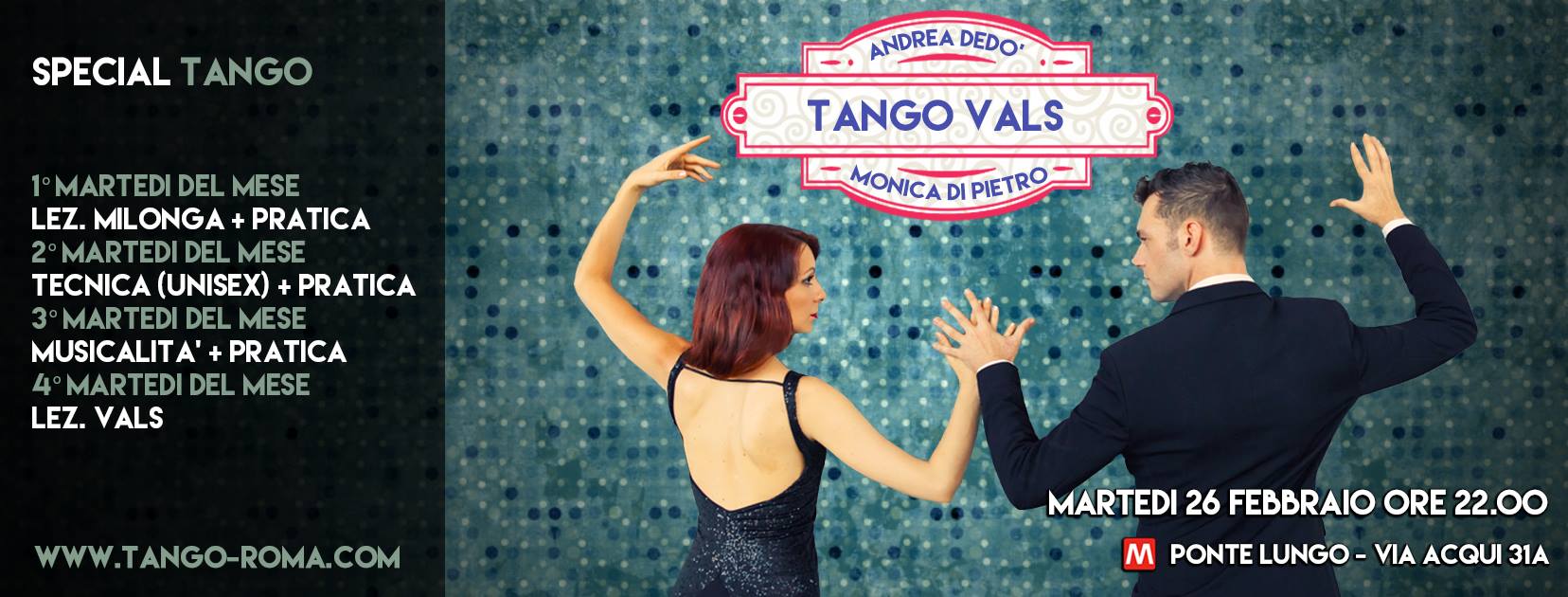 Tango Vals - Lezione + Pratica - Ballando sulle Nuvole!