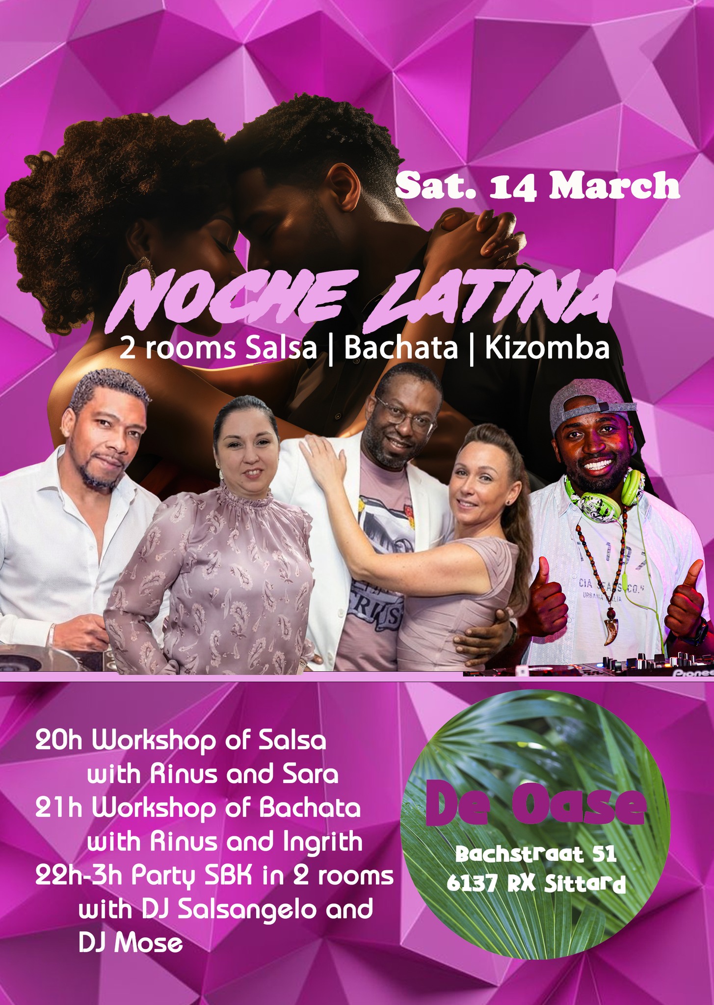 NOCHE LATINA #Sat. 14 March 2026 #de Oase Sittard