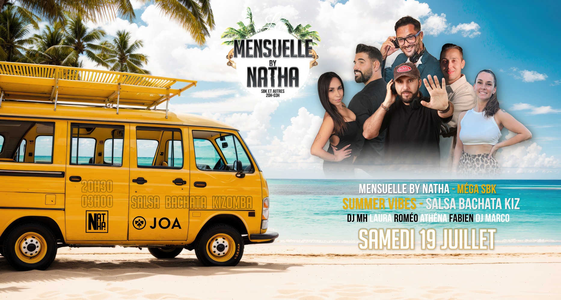 🏖️🌞Mensuelle by Natha - SBK SUMMER VIBES 🏖️🌞