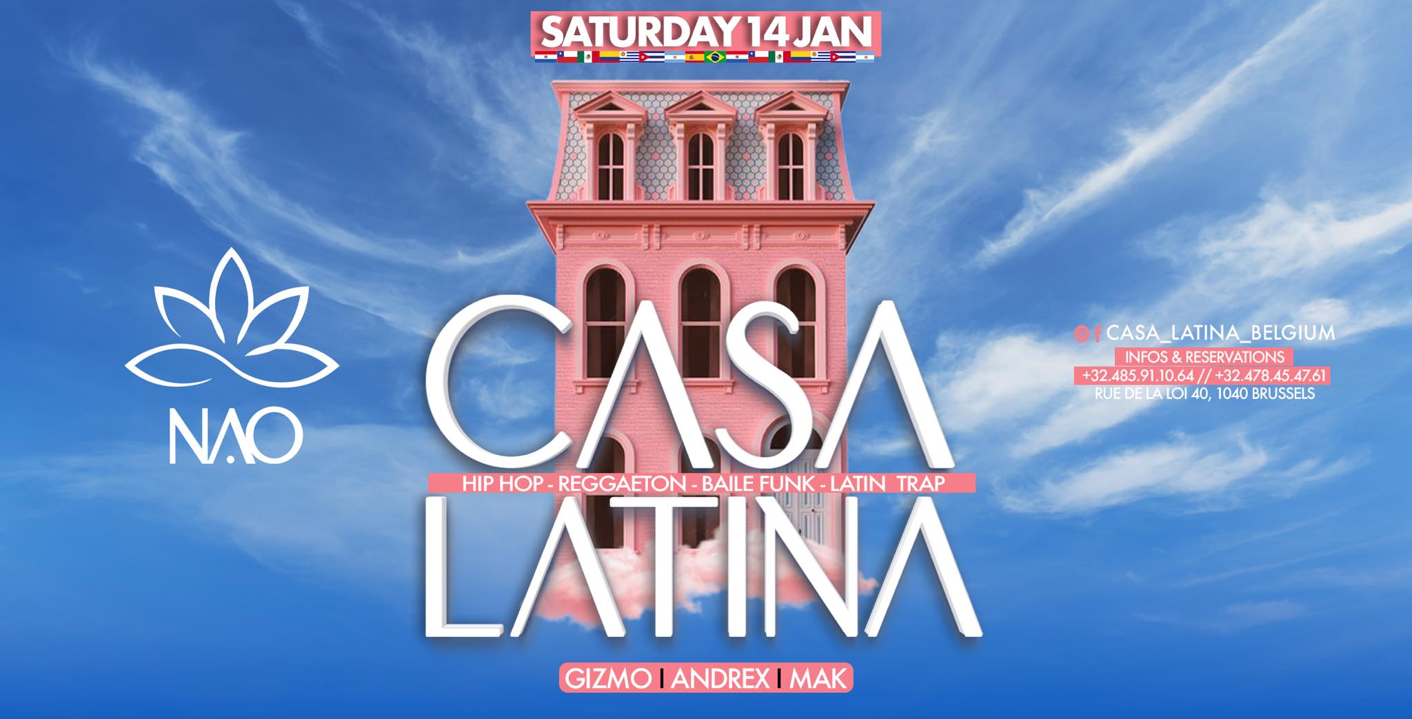 Casa Latina x 14.01.23 x NAO Brussels