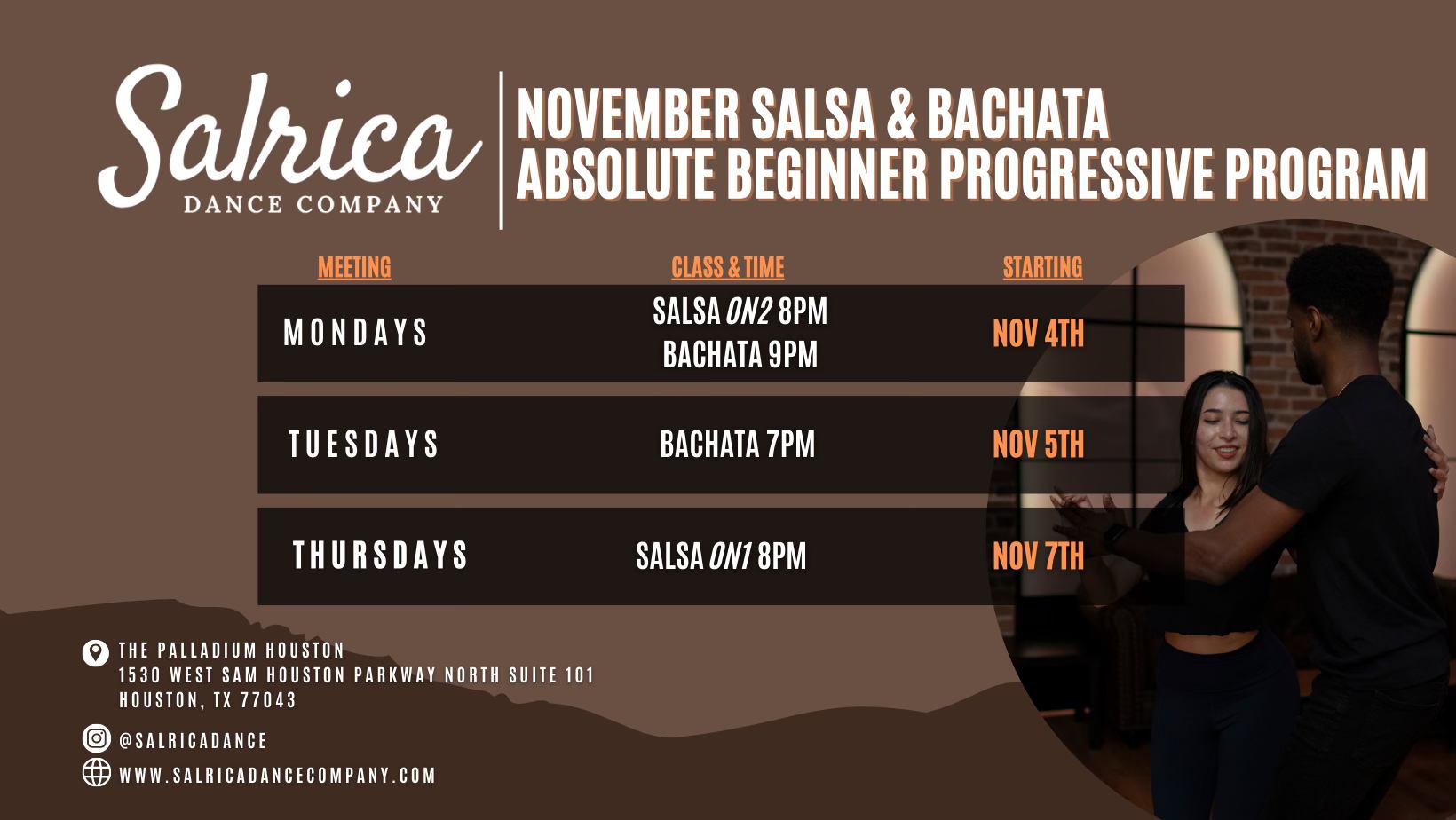 Beginner Salsa & Bachata Programs