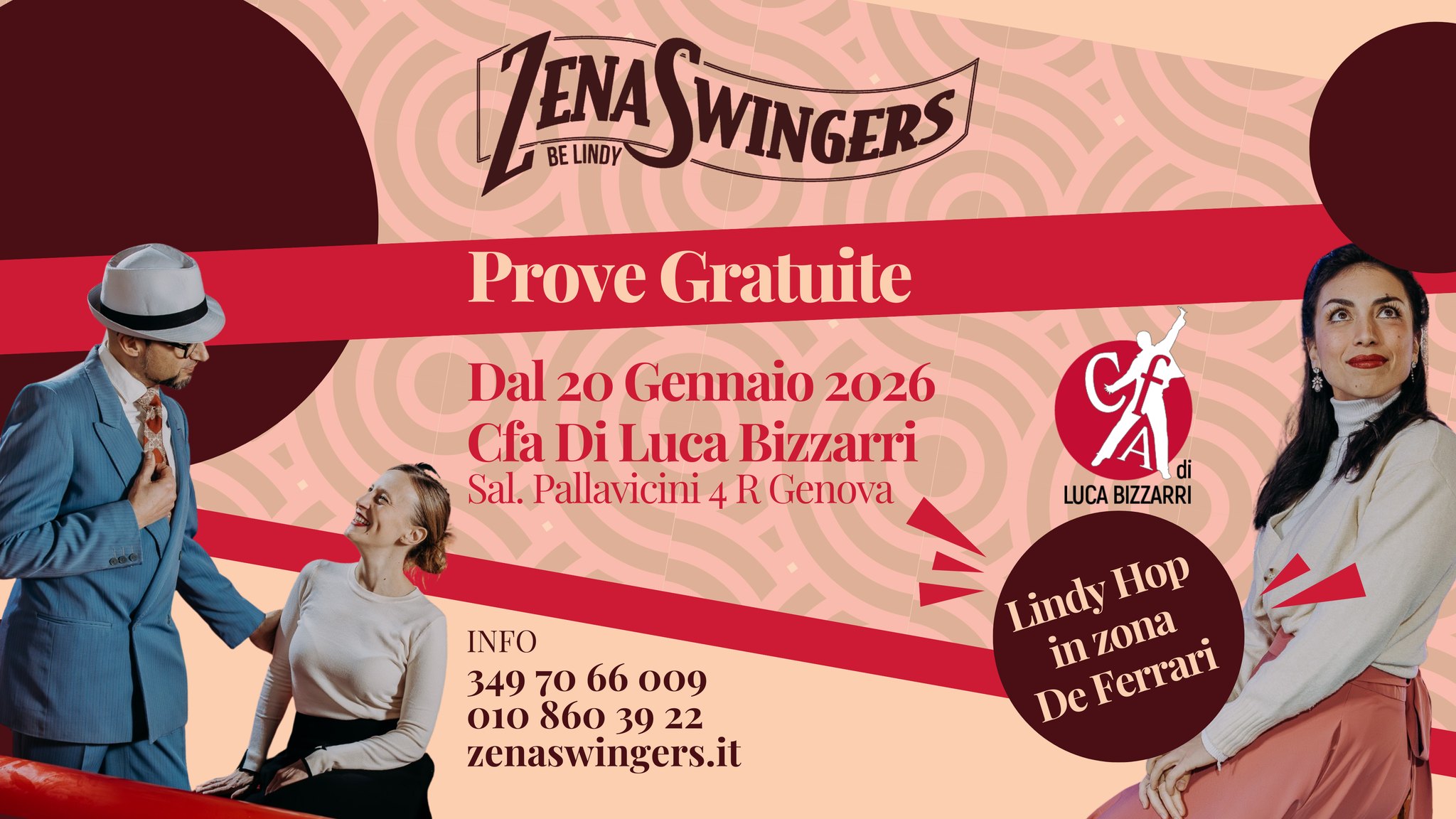 Prove Gatuite di Ballo Swing - De Ferrari - CFA