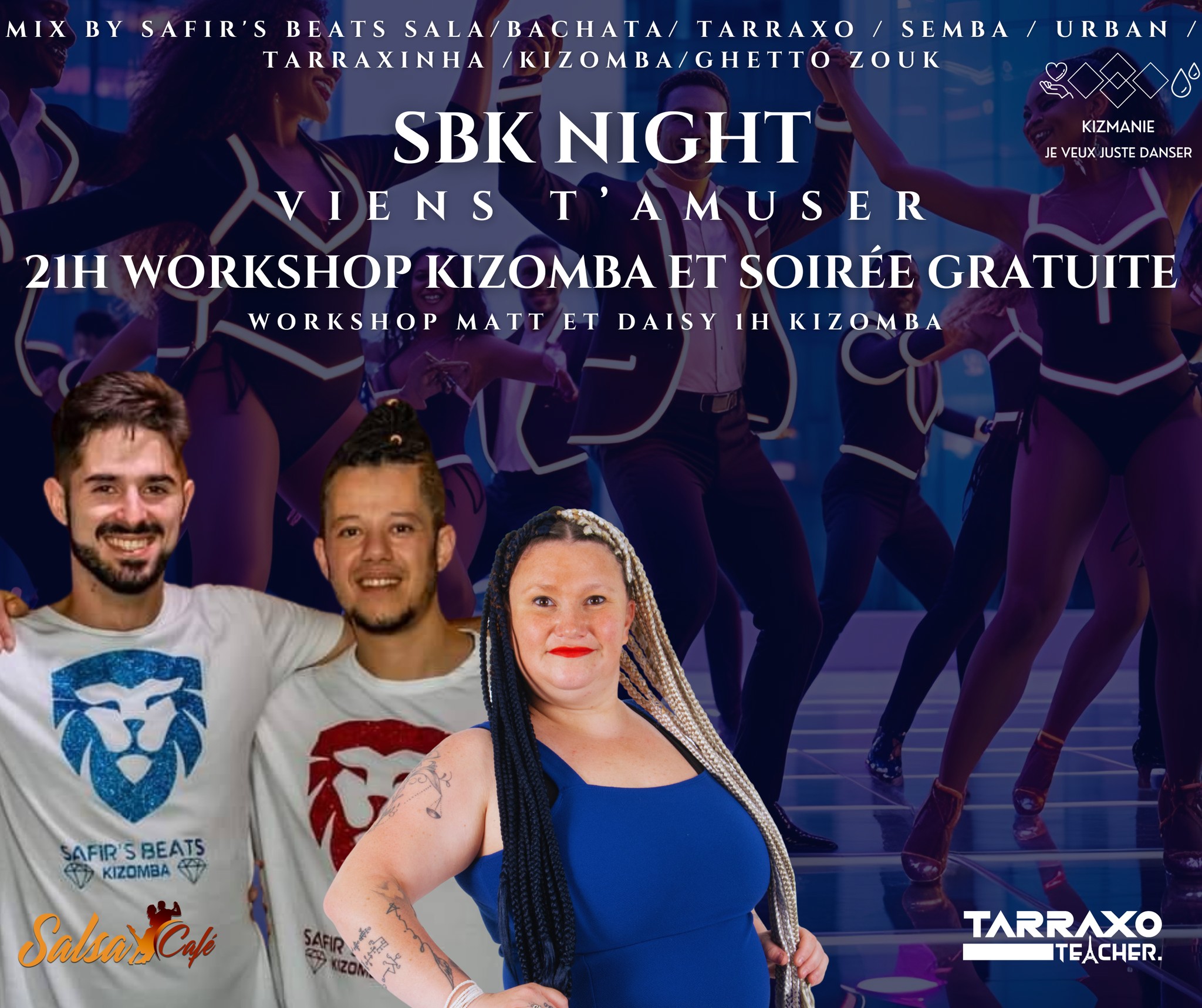 🔥 Soirée EXCEPTIONNELLE au Salsa Café à Mulhouse SBK NIGHT ! 🔥