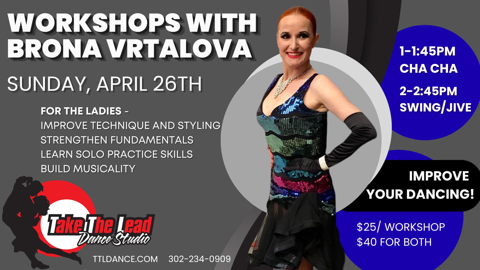 Workshops with Brona Vrtalova